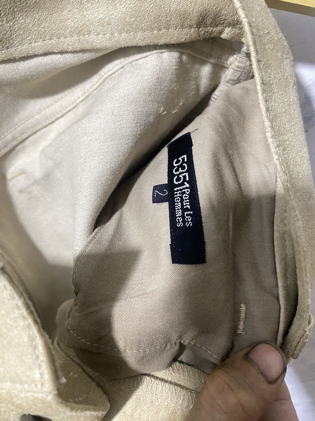 5351 POUR LES HOMMES 5351 Pour Les homes Flare waxed pants Size US 30 / EU 46 - 3 Thumbnail