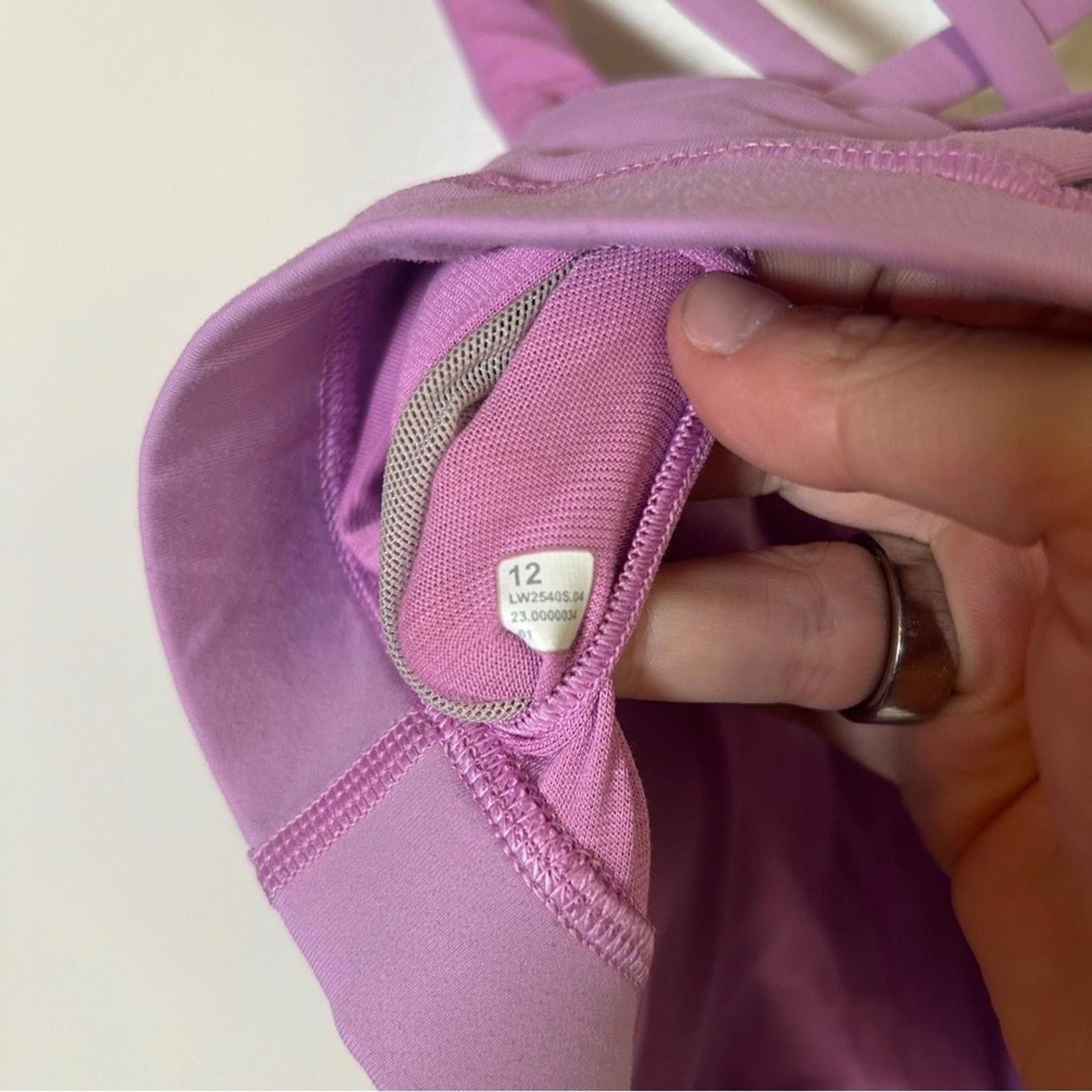 Lululemon Lululemon Align Racerback Sports Bra Purple Size 12 Energy Size ONE SIZE - 4 Thumbnail