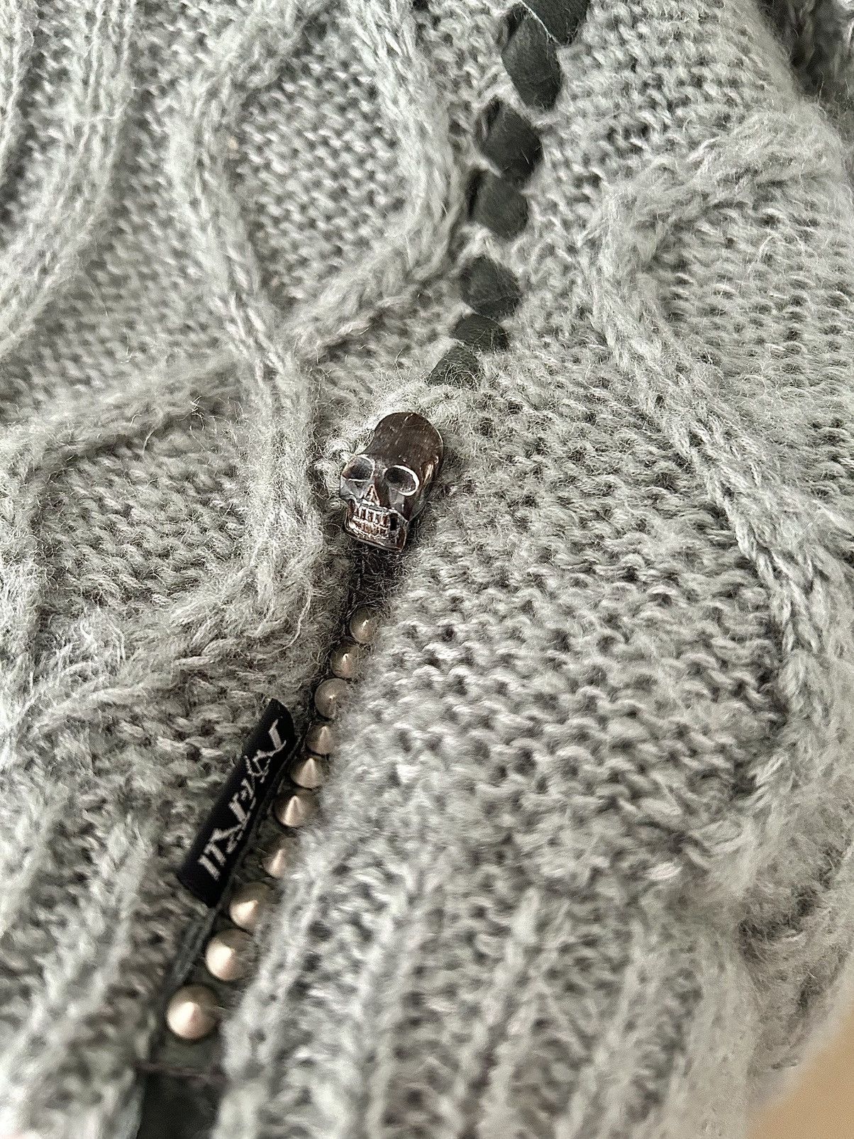 KMRii KMRii Knitted Grey Cardigan Size US S / EU 44-46 / 1 - 7 Thumbnail