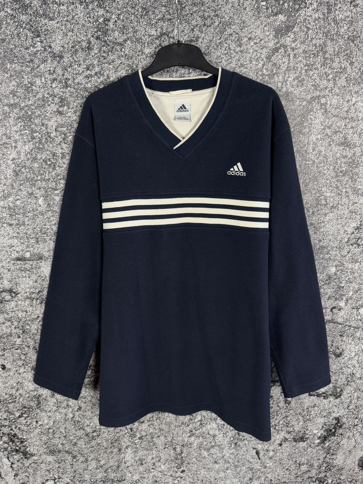 Adidas Adidas Vintage Fleece Sweatshirt Pullover Clima Warm XL Size US XL / EU 56 / 4 - 1 Thumbnail