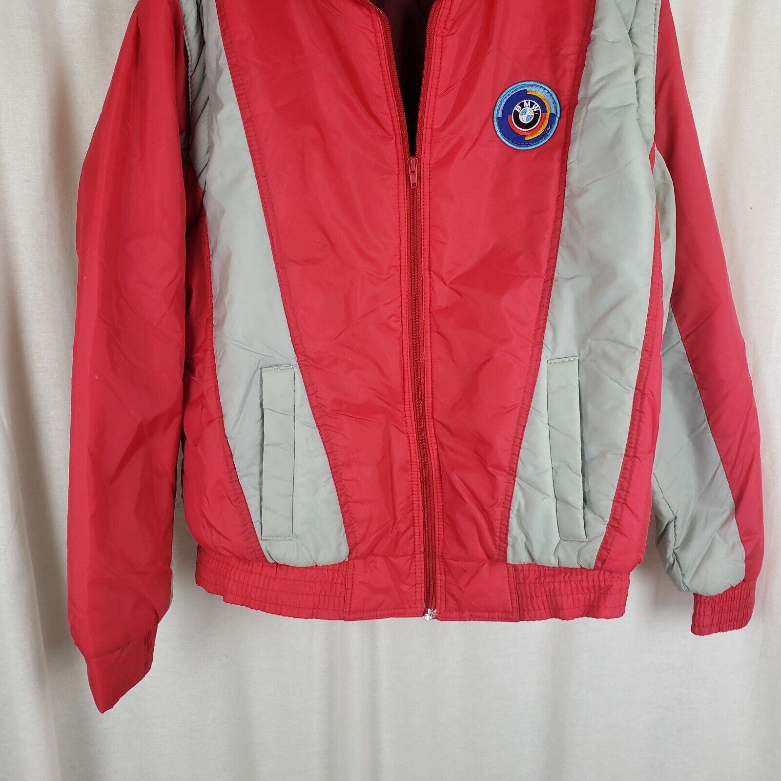 BMW Vtg 80s BMW Ski Jacket Parka Convertible Vest XL Boor Yin Size XL / US 12-14 / IT 48-50 - 3 Thumbnail