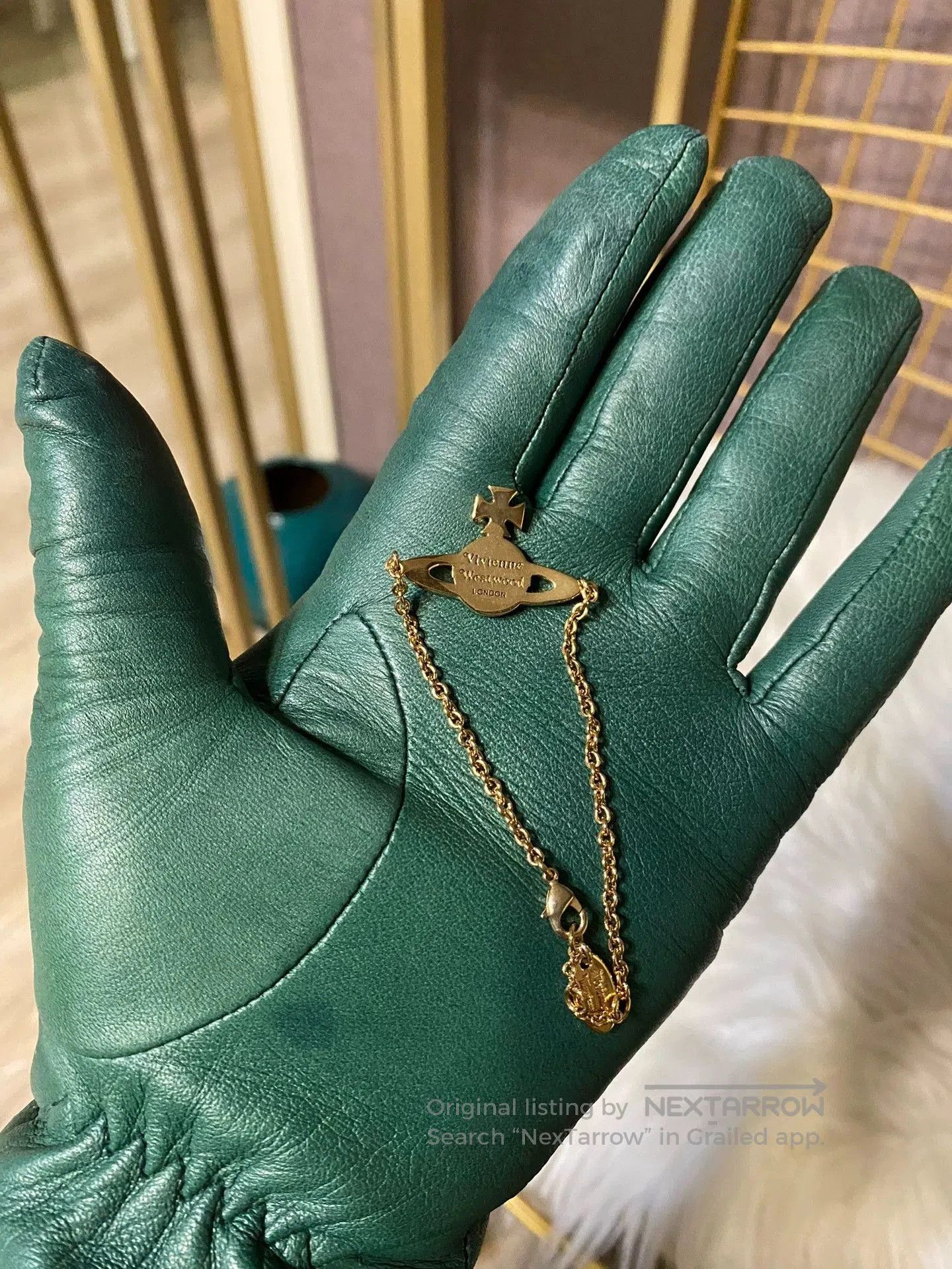 Vivienne Westwood Vivienne Westwood Saturn Kika Bracelet. Size ONE SIZE - 2 Thumbnail