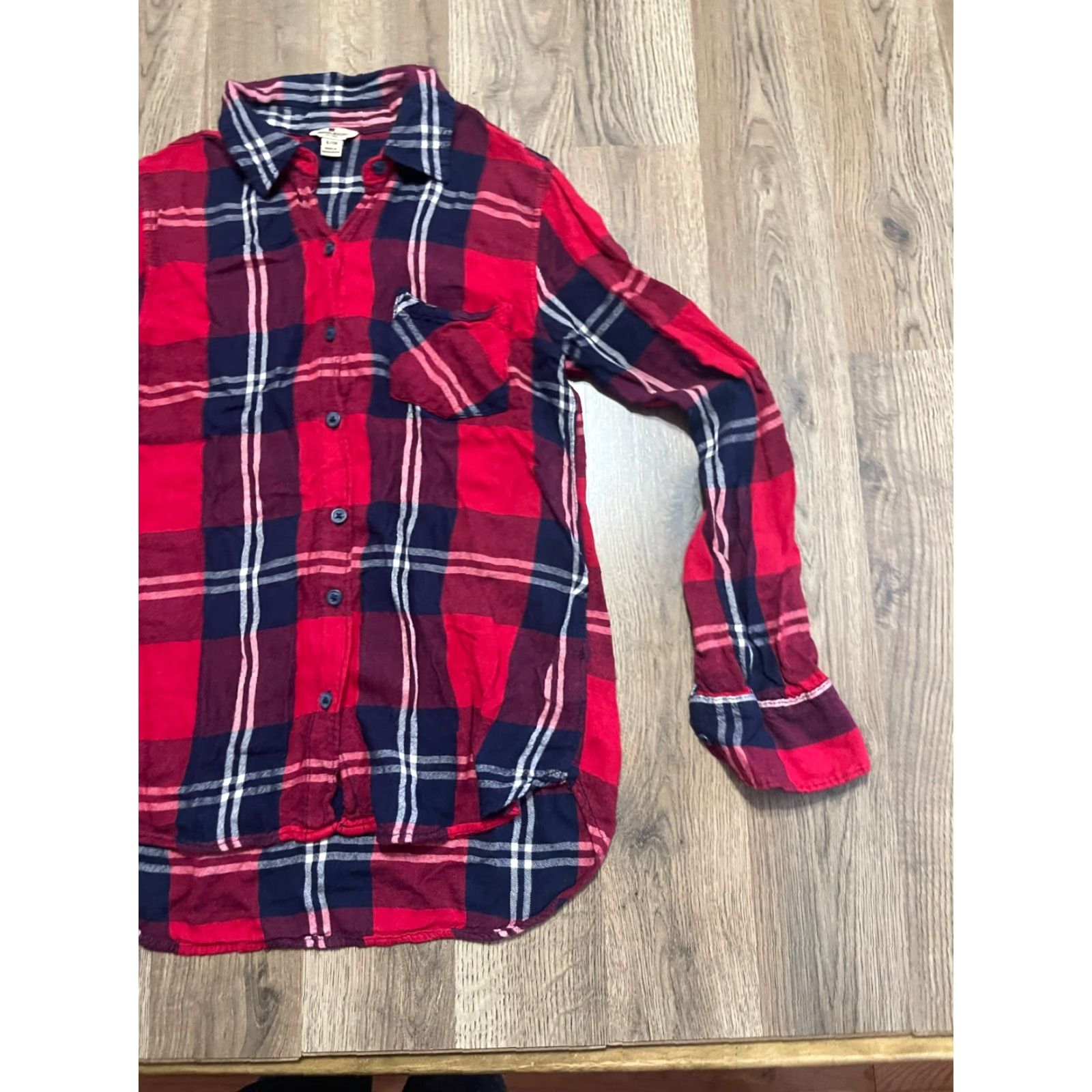 Vintage Woolrich Shirt Women Small Red Black Plaid Button Up Long Sleeve Casual Vintage No Size S / US 4 / IT 40 - 4 Thumbnail