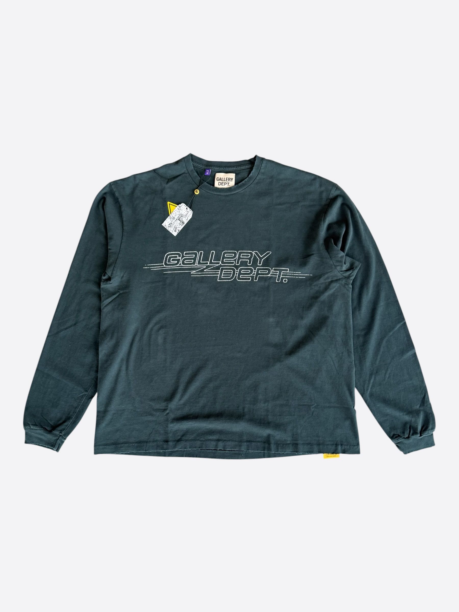 Gallery Dept. Gallery Dept Black & White Skate Logo Longsleeve T-Shirt Size US XL / EU 56 / 4 - 1 Thumbnail