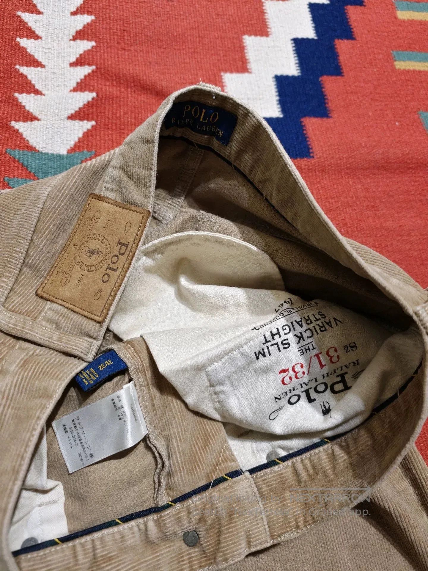 RRL Ralph Lauren Polo Ralph Lauren Corduroy Boots Pants. Size US 31 - 4 Thumbnail