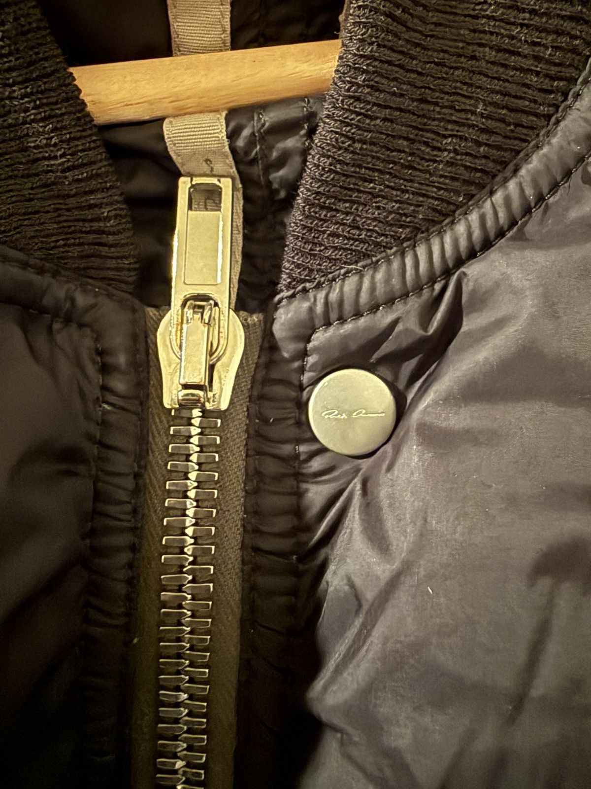 Rick Owens Fall Winter 2021 Gethsemane Flight Bomber Down Jacket Size US M / EU 48-50 / 2 - 5 Thumbnail