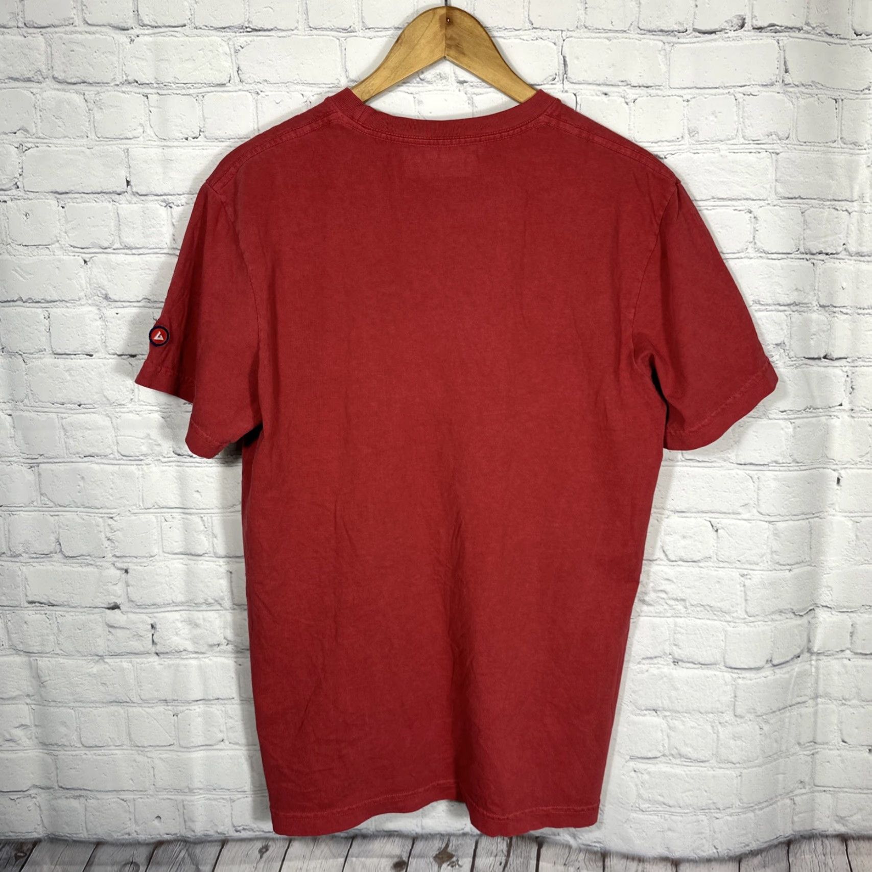 Vintage American Giant T-Shirt Mens M Crew Neck Short Sleeve Red Premium Slub Crew Neck Tee Size US M / EU 48-50 / 2 - 7 Thumbnail