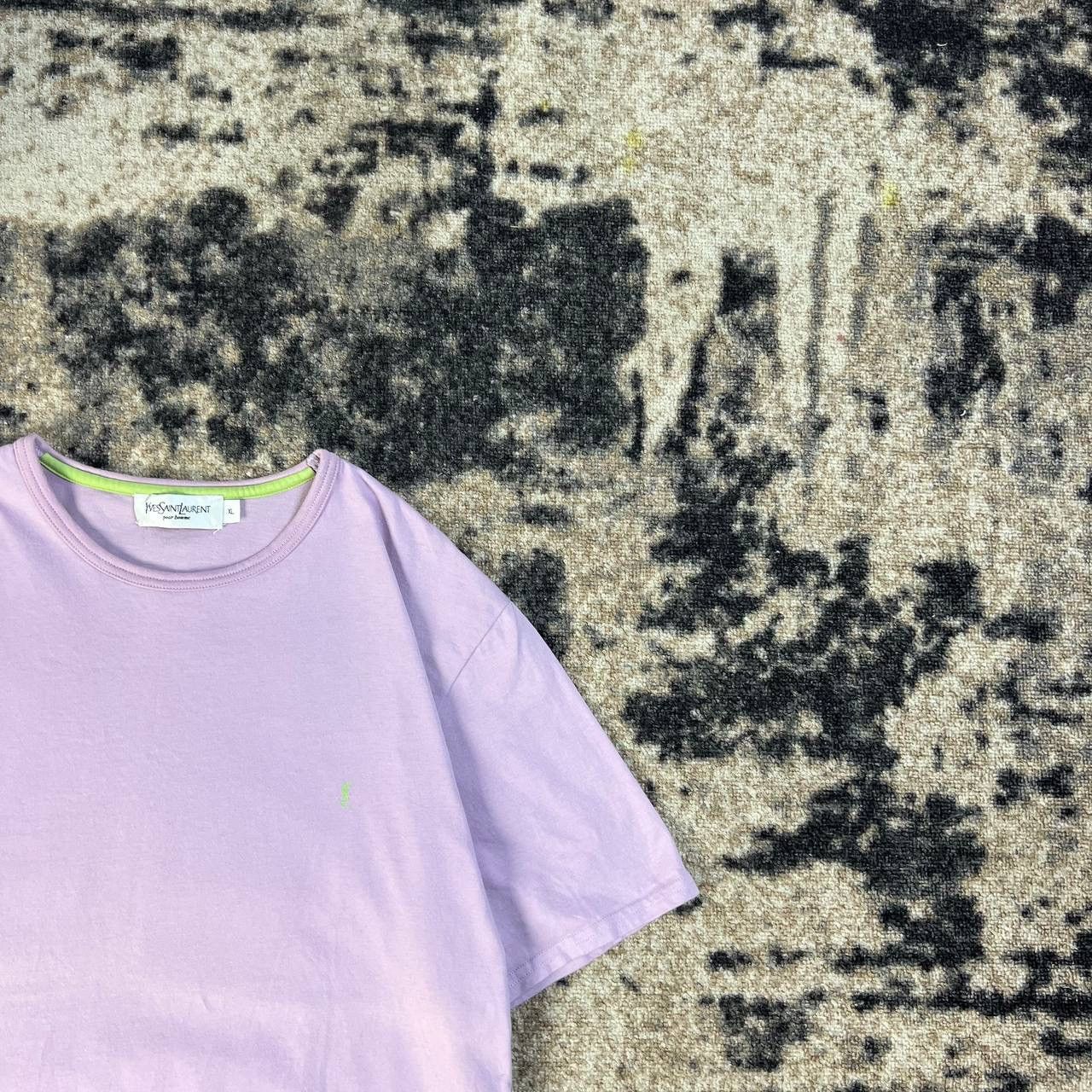 Yves Saint Laurent Yves Saint Laurent Luxury Mini Logo T-Shirt 1TS98 Size US XL / EU 56 / 4 - 2 Thumbnail