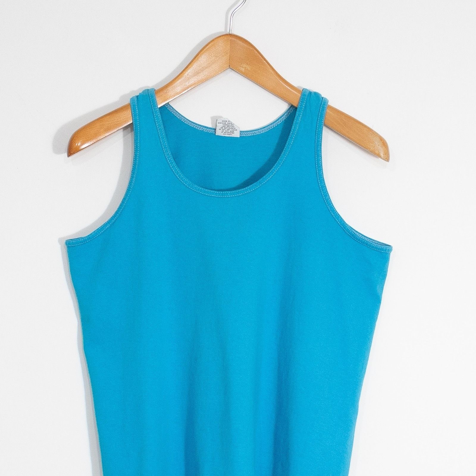 Vintage Vintage 80s Signal Blank Tank Top T Shirt Medium Distressed Size US M / EU 48-50 / 2 - 2 Thumbnail