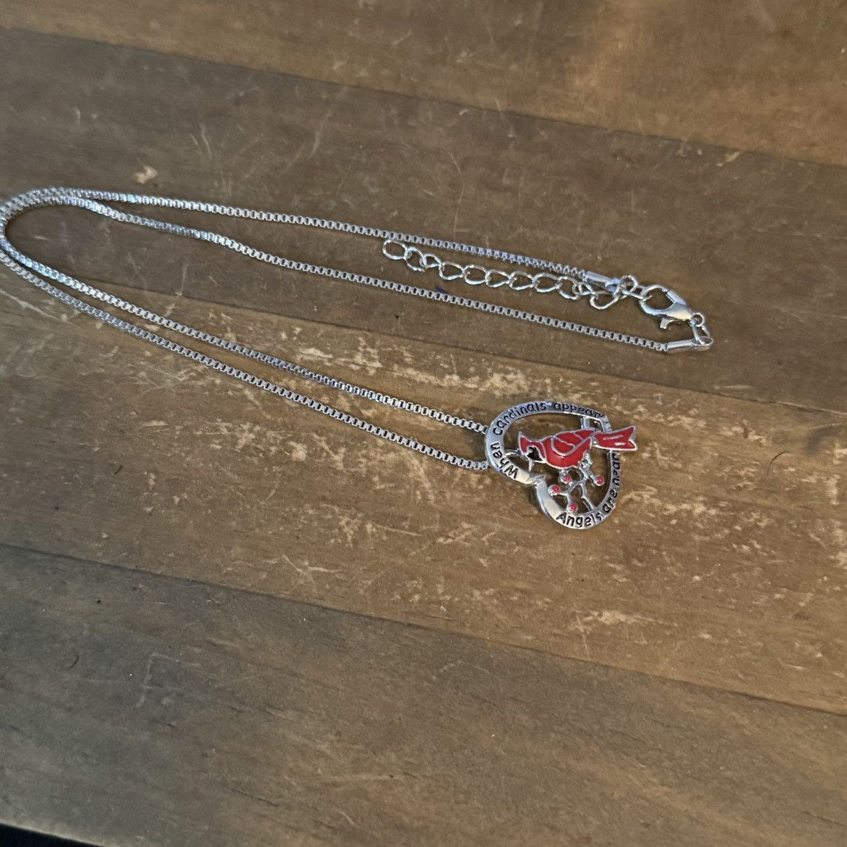 Other Palm Beach silver tone Cardinal pendant necklace Size ONE SIZE - 2 Thumbnail