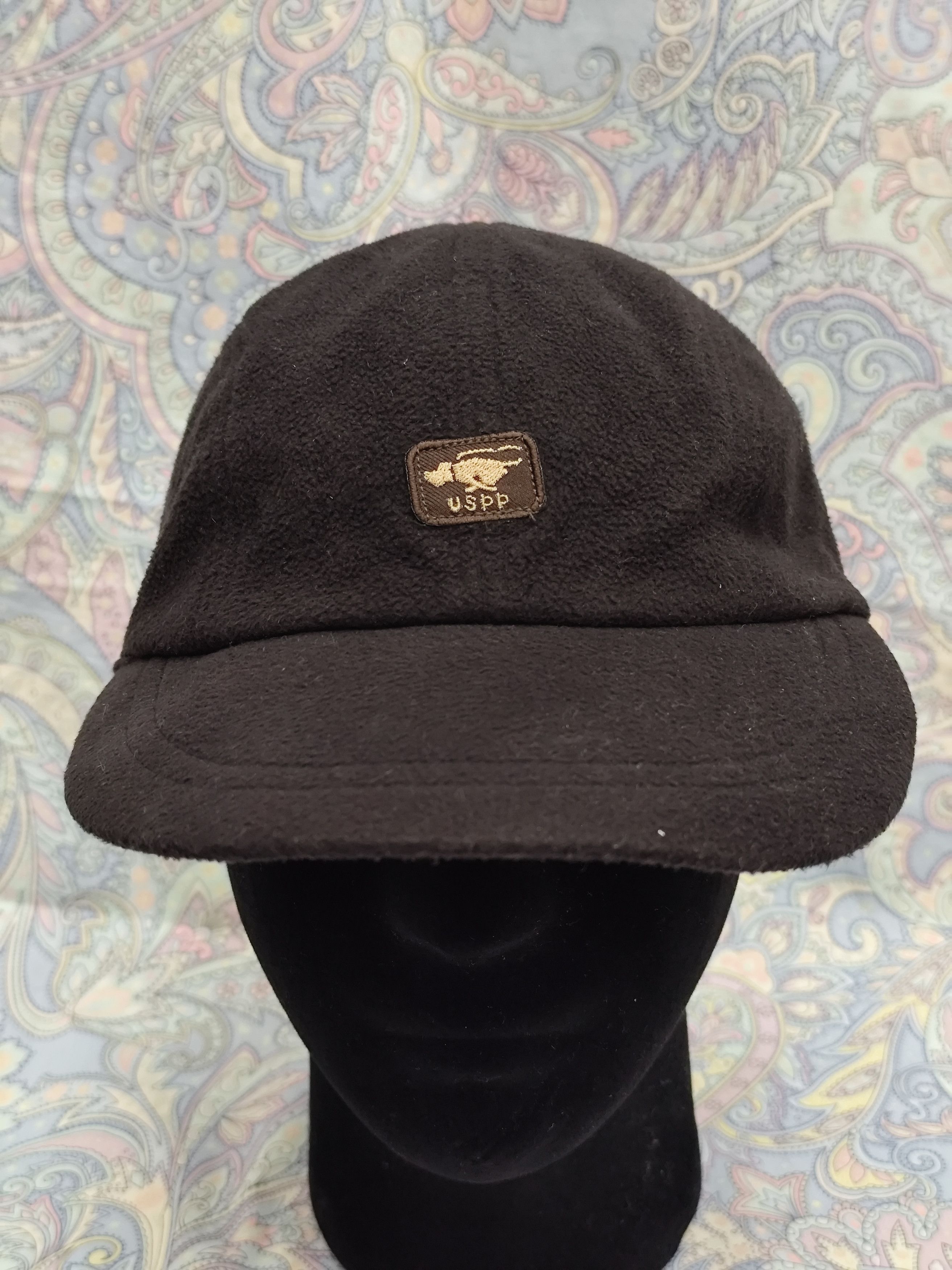 Vintage Vintage USPP Fleece 4 Panel Cap Size ONE SIZE - 2 Thumbnail