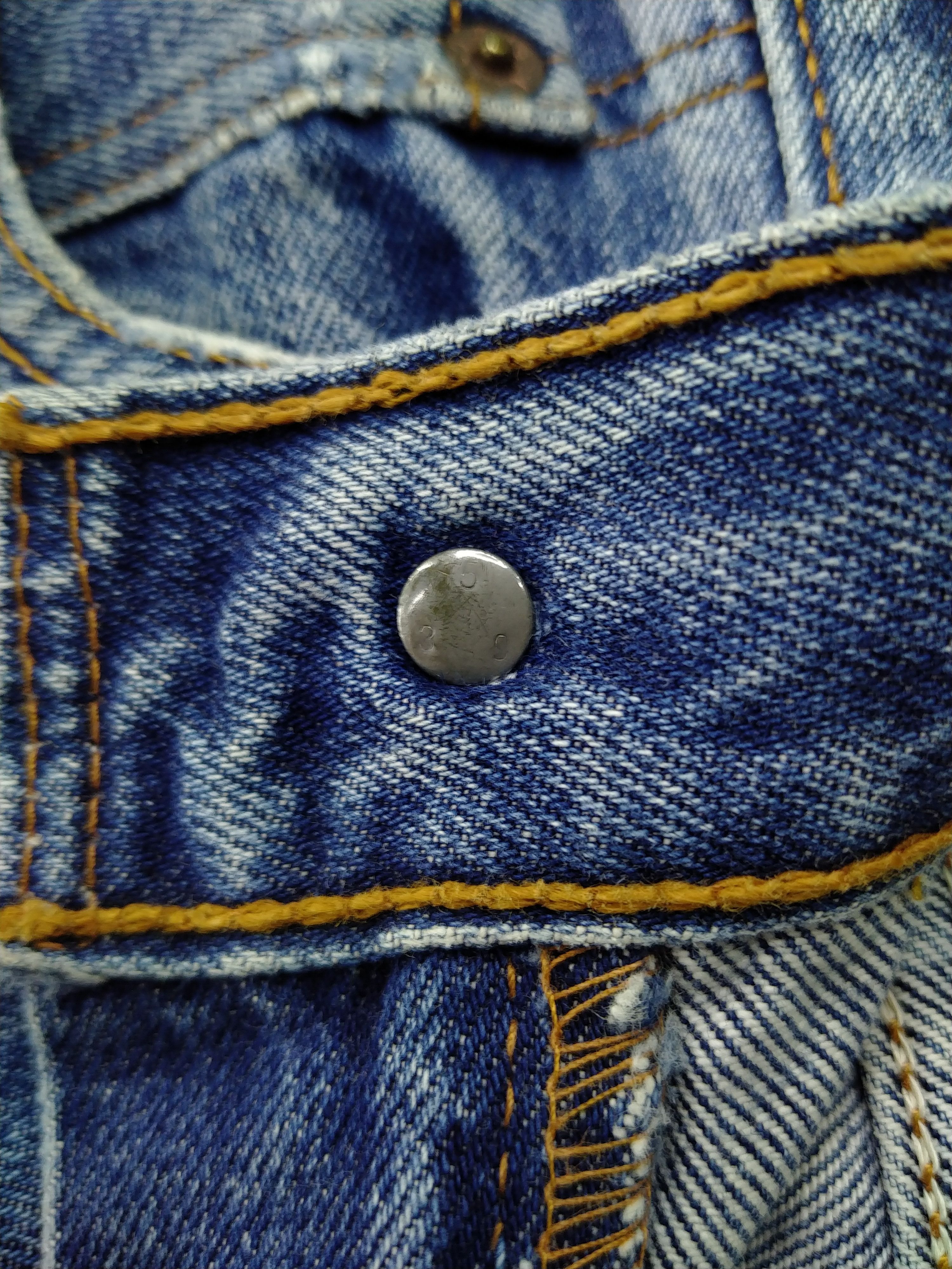 Levi's Vintage Levi's 508 Distressed Blue 30x29 Denim -JN586 Size US 32 / EU 48 - 8 Thumbnail