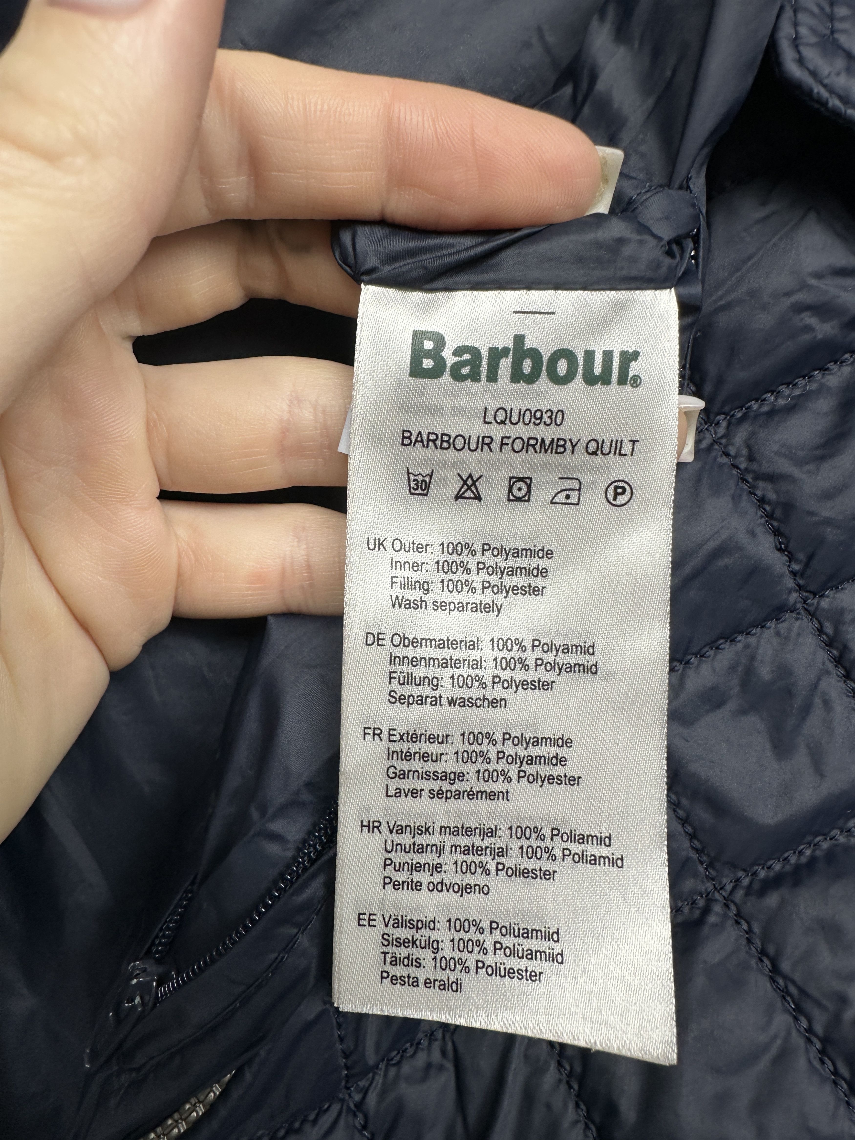 Barbour Barbour Womens Formby Quilt Quilted Jacket Size L / US 10 / IT 46 - 6 Thumbnail