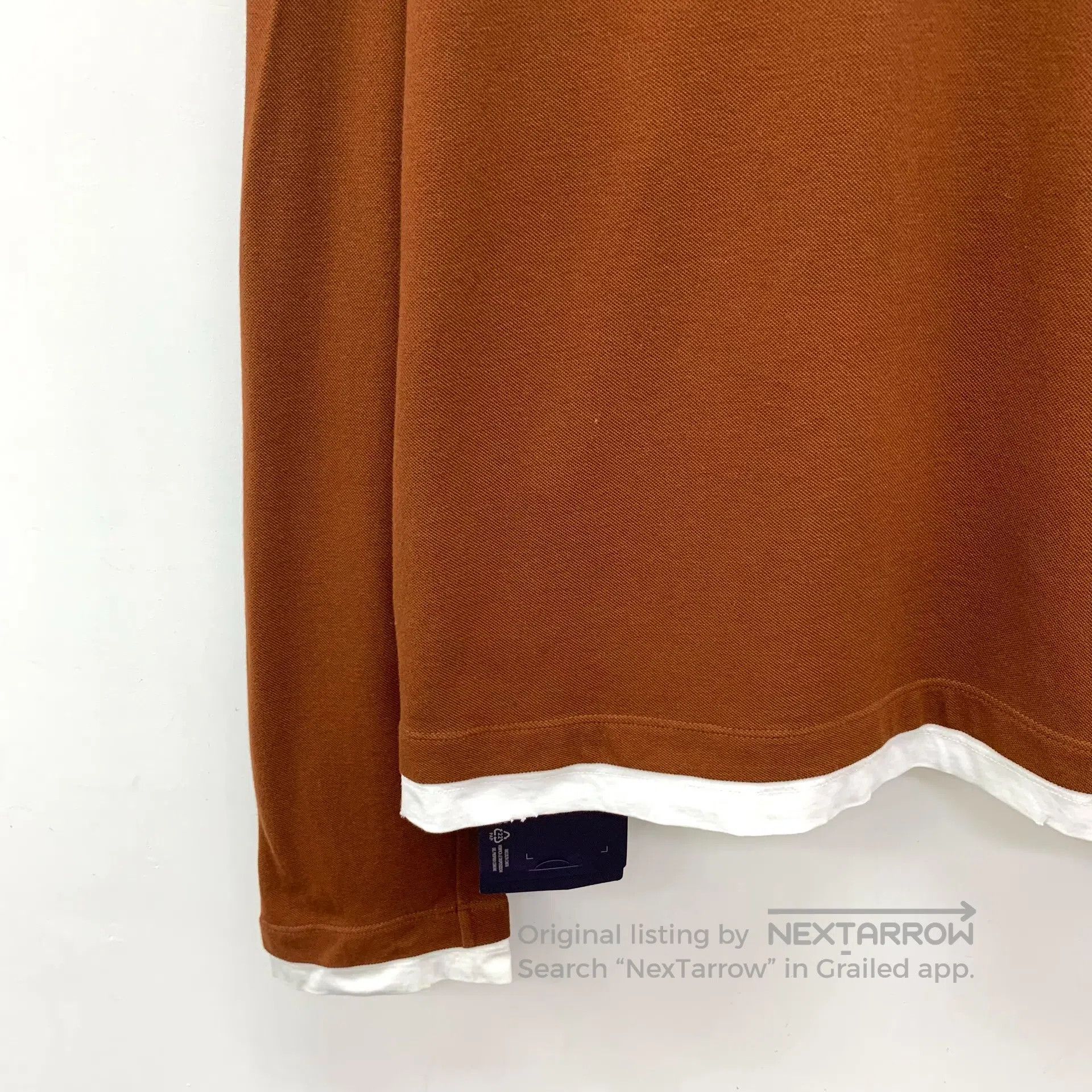 Prada Prada Deep Brown Triangular Logo Cotton Lapel Single Breas Size US XS / EU 42 / 0 - 4 Thumbnail