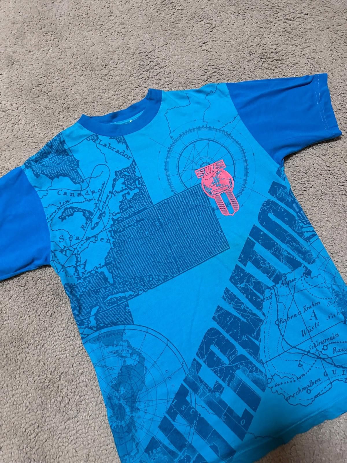 Nike Nike International 1991 Allover Print T-Shirt - M Size US M / EU 48-50 / 2 - 3 Thumbnail