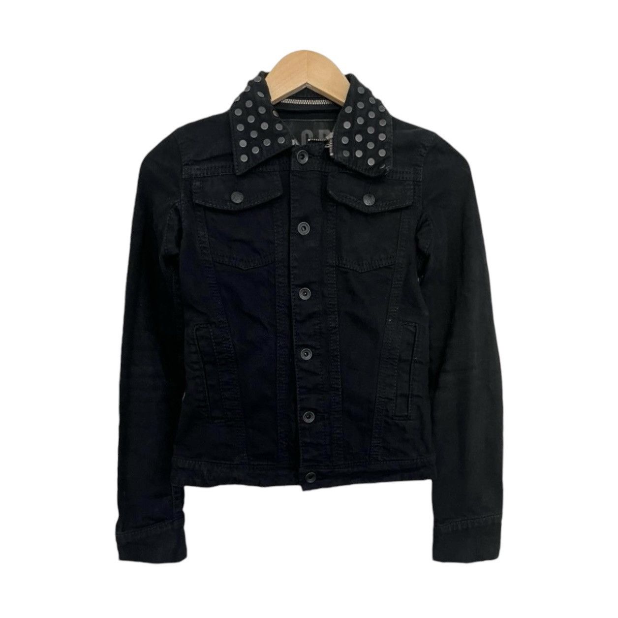 Le Grande Bleu (L.G.B.) Lgb stud denim jacket Size S / US 4 / IT 40 - 1 Thumbnail