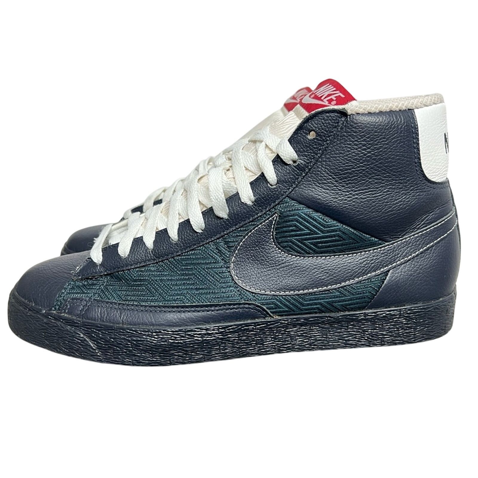 Nike Size 11 - Nike Blazer High SP Dark Obsidian 2010 Release Size US 11 / EU 44 - 1 Thumbnail