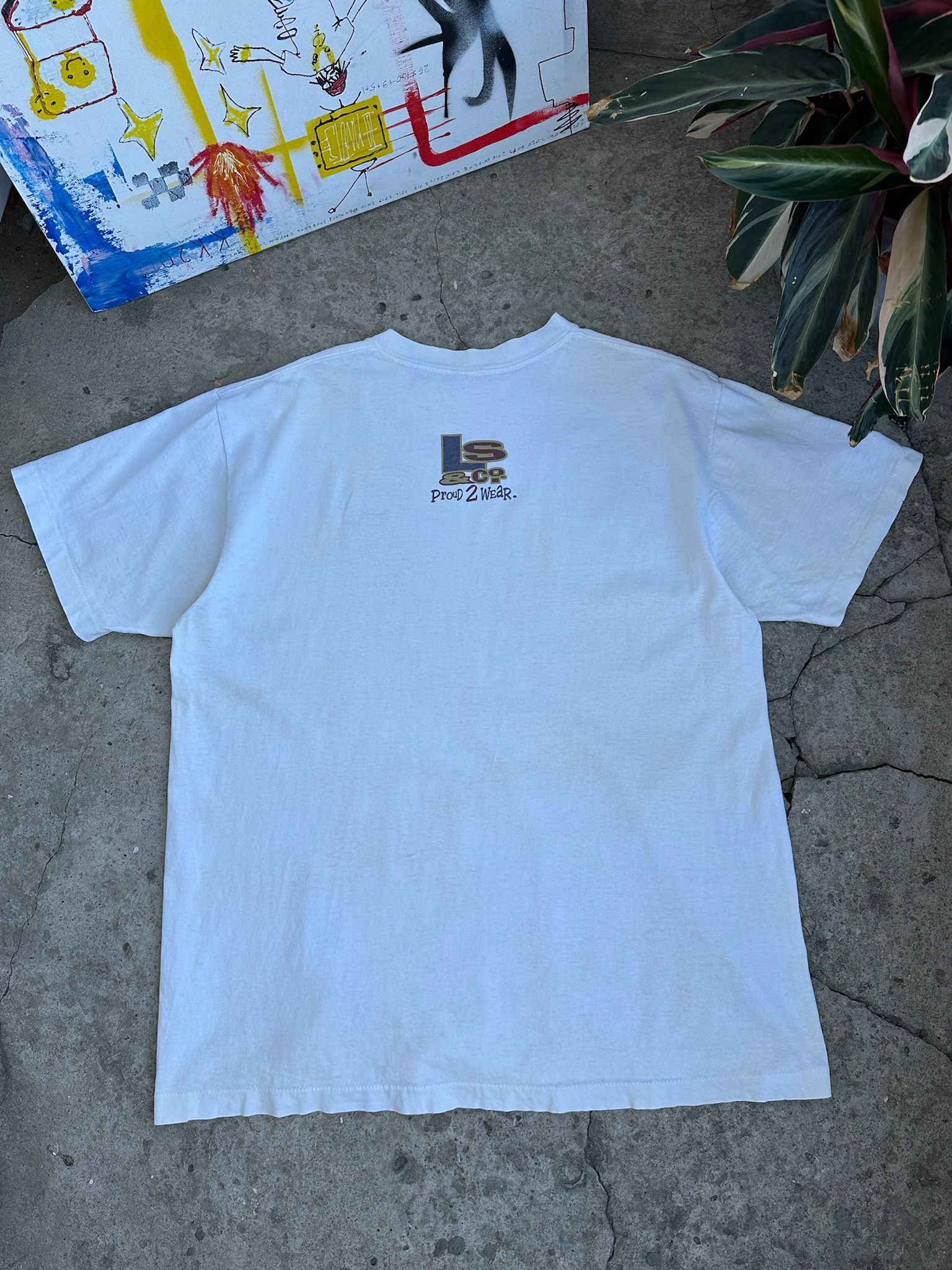 Levi's Vintage 90’s Levi’s Single Stich T-Shirt Size US XL / EU 56 / 4 - 2 Thumbnail