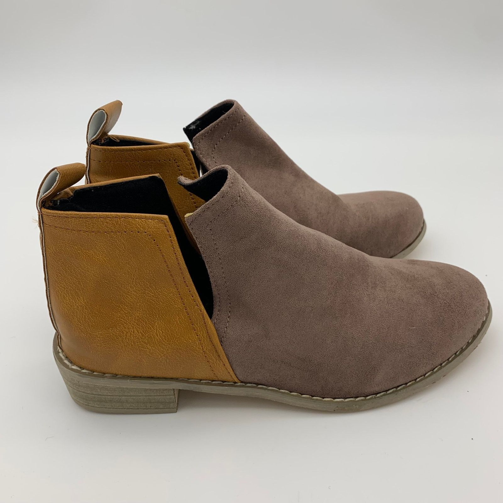 Other Ankle Boots Womens Size 8.5 Khaki & Brown Matte-Contrast Size US 8.5 / IT 38.5 - 5 Thumbnail