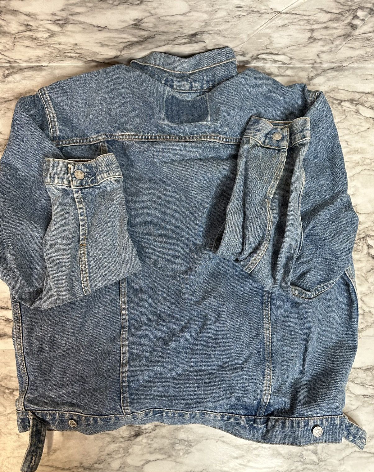 Levi's made USA vtg 90s Levi Strauss Levis 70507-0389 Denim Jacket Size US L / EU 52-54 / 3 - 2 Thumbnail