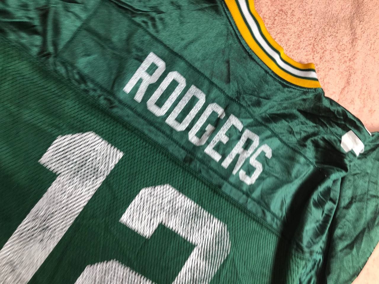 Nike Reebok Aaron Rodgers Green Bay Packers #12 Jersey 2XL Size US XXL / EU 58 / 5 - 19 Thumbnail