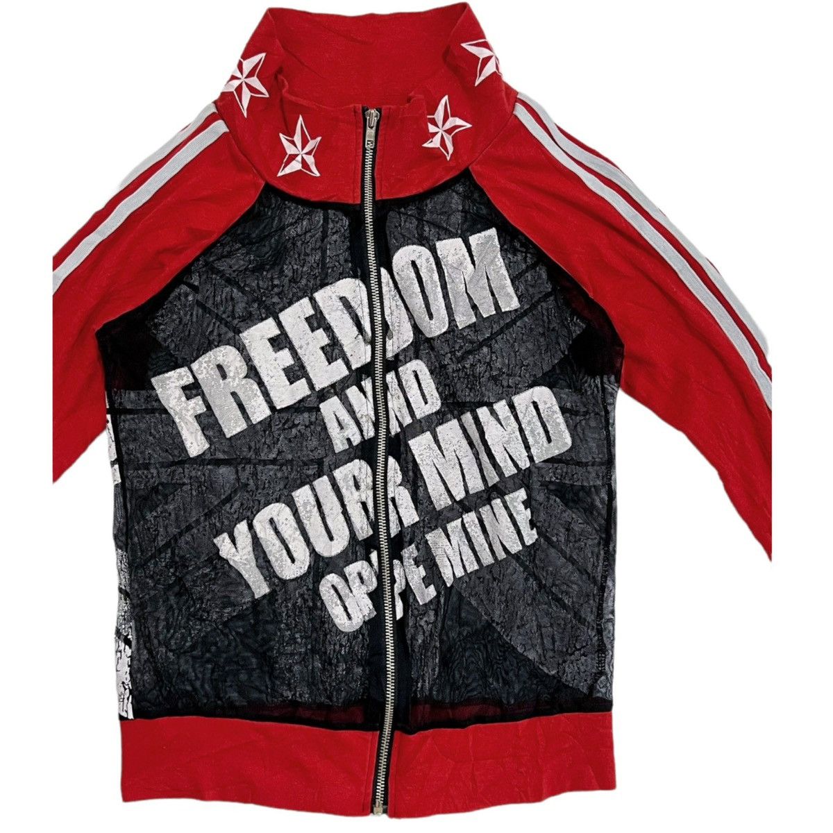 Japanese Brand Mesh punk jacket ♥️ Size US S / EU 44-46 / 1 - 3 Thumbnail
