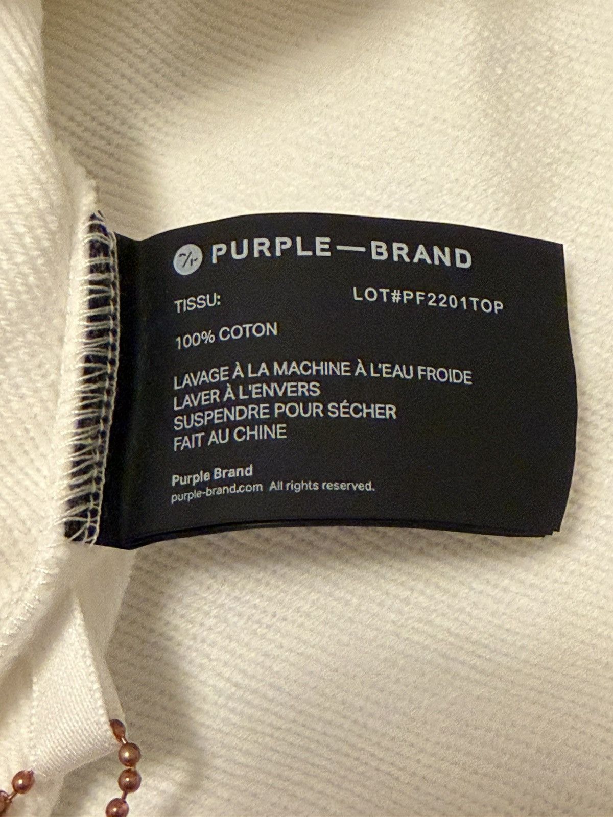 Purple Brand Authentic Brand New Purple Brand Hoodie Sz M Size US M / EU 48-50 / 2 - 11 Thumbnail