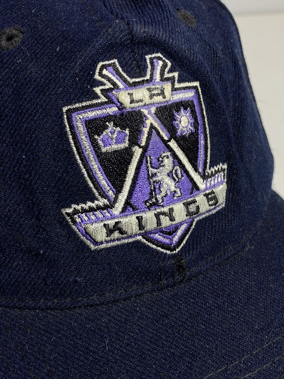 Sports Specialties Vintage LA Kings Plain Logo Hat Cap NHL Sports Specialties Size ONE SIZE - 5 Thumbnail