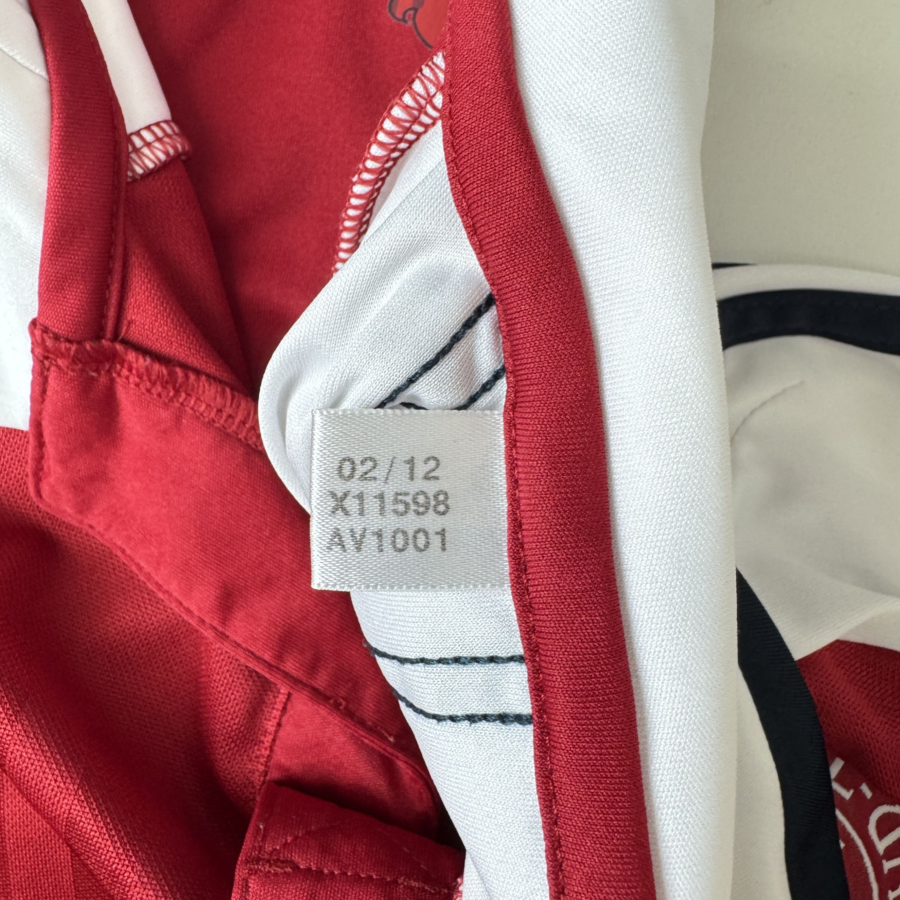 Adidas 2012-13 Denmark Home Shirt Size US M / EU 48-50 / 2 - 5 Thumbnail