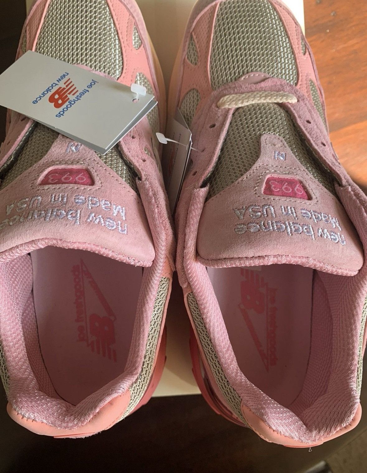 Joe Freshgoods × New Balance New Balance 993 Joe FreshGoods Performance Art Powder Pink Size US 9.5 / EU 42-43 - 6 Thumbnail