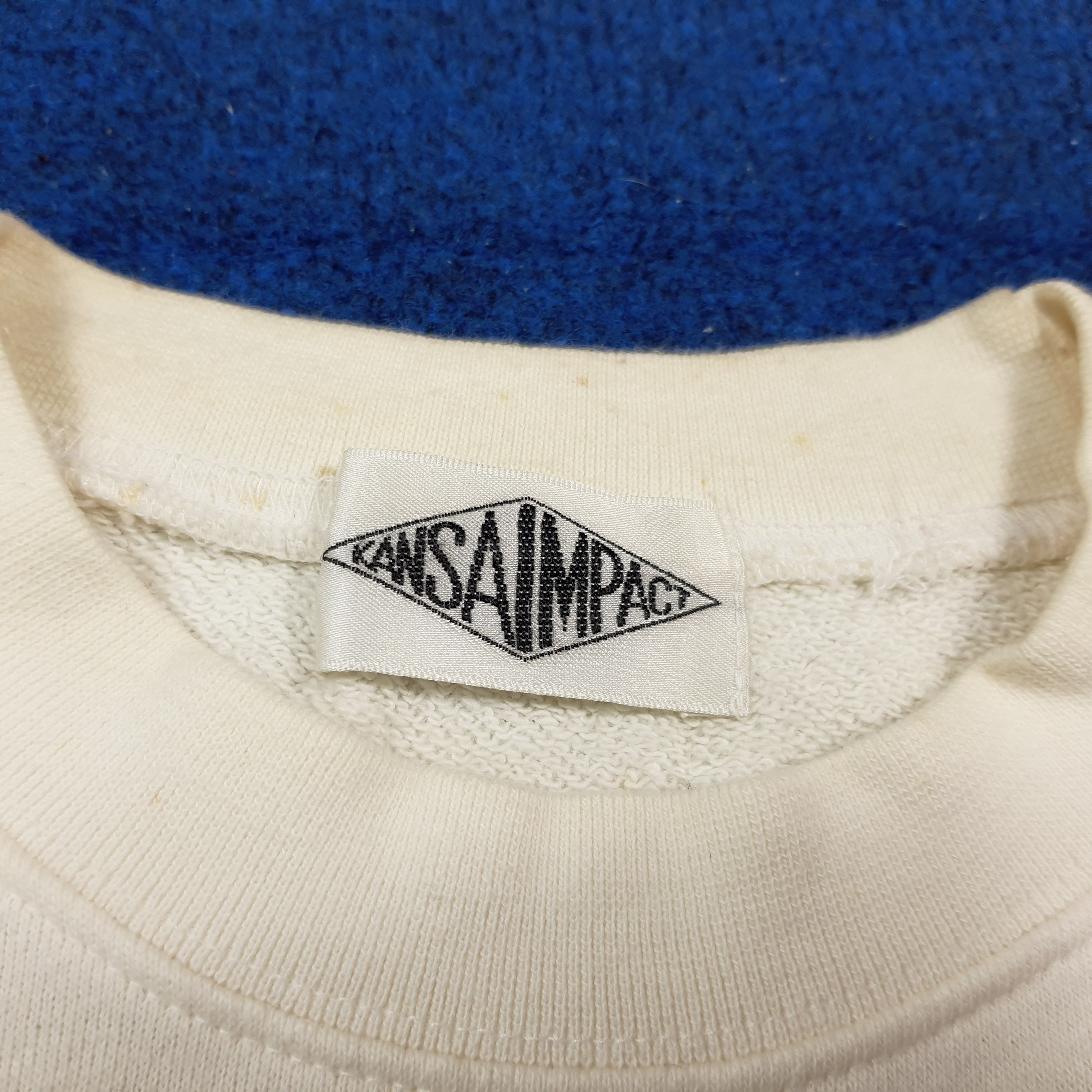 Kansai Yamamoto Vintage Kansai Impact Dragon Embroidery Sweatshirt C290N18 Size US M / EU 48-50 / 2 - 6 Thumbnail