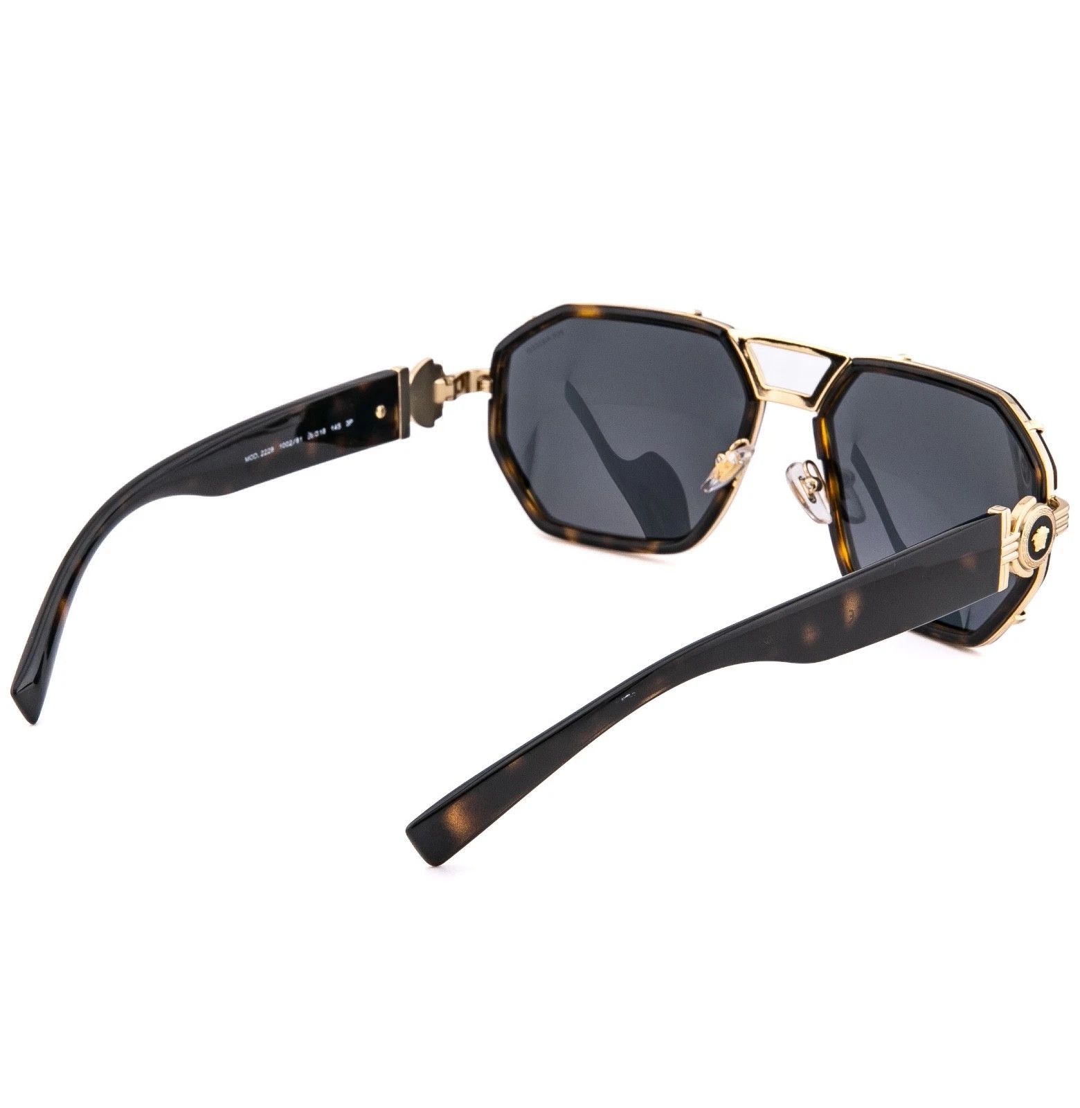 Versace VERSACE GRECA Pilot Medusa 2228 VE2228 Aviator Sunglasses Size ONE SIZE - 5 Thumbnail