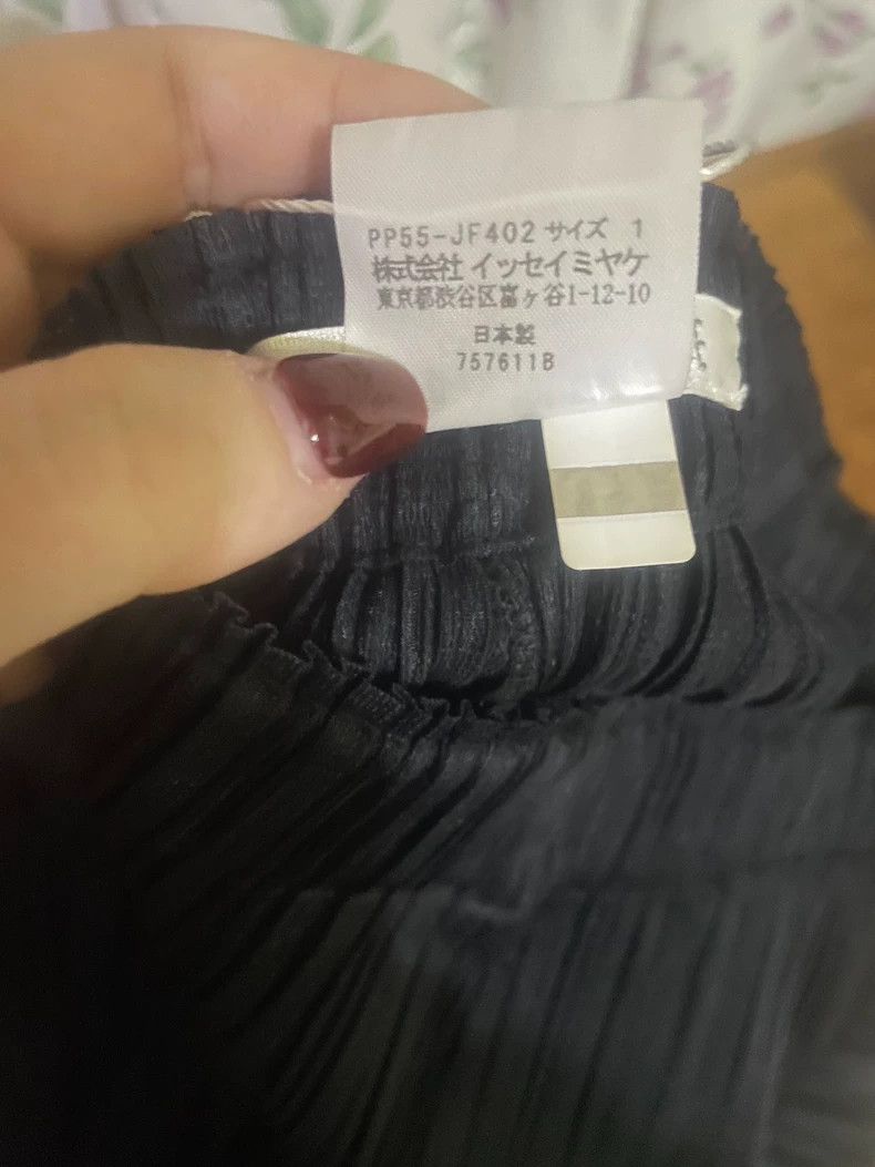 Issey Miyake Issey Miyake size:1 Black pleated pants Size 42" / US 20 - 3 Thumbnail