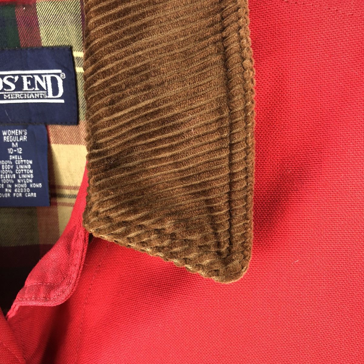 Lands' End Vintage Lands End Duck Canvas Heavy Jacket Workwear Style Size L / US 10 / IT 46 - 9 Thumbnail