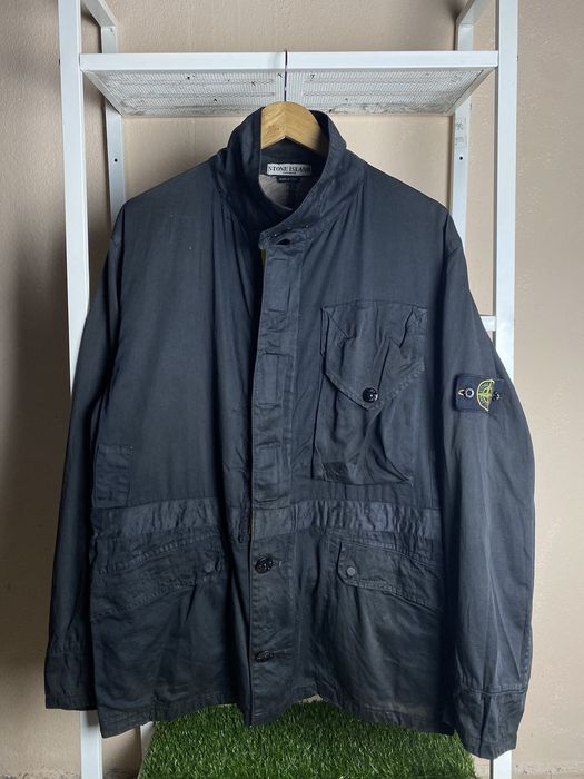 Stone island raso hot sale gommato vintage