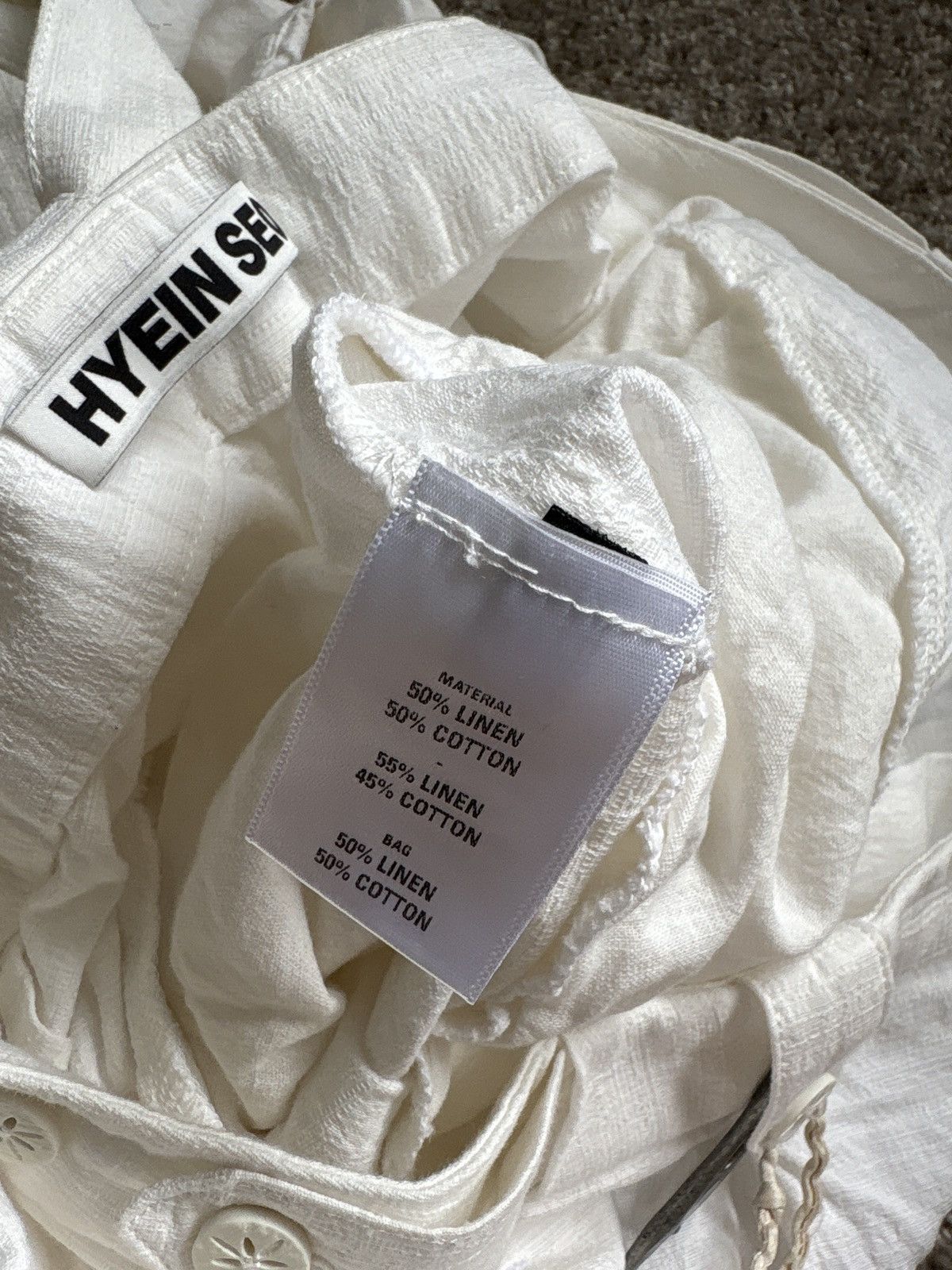 Hyein Seo Hyein seo linen pants Size US 32 / EU 48 - 7 Thumbnail