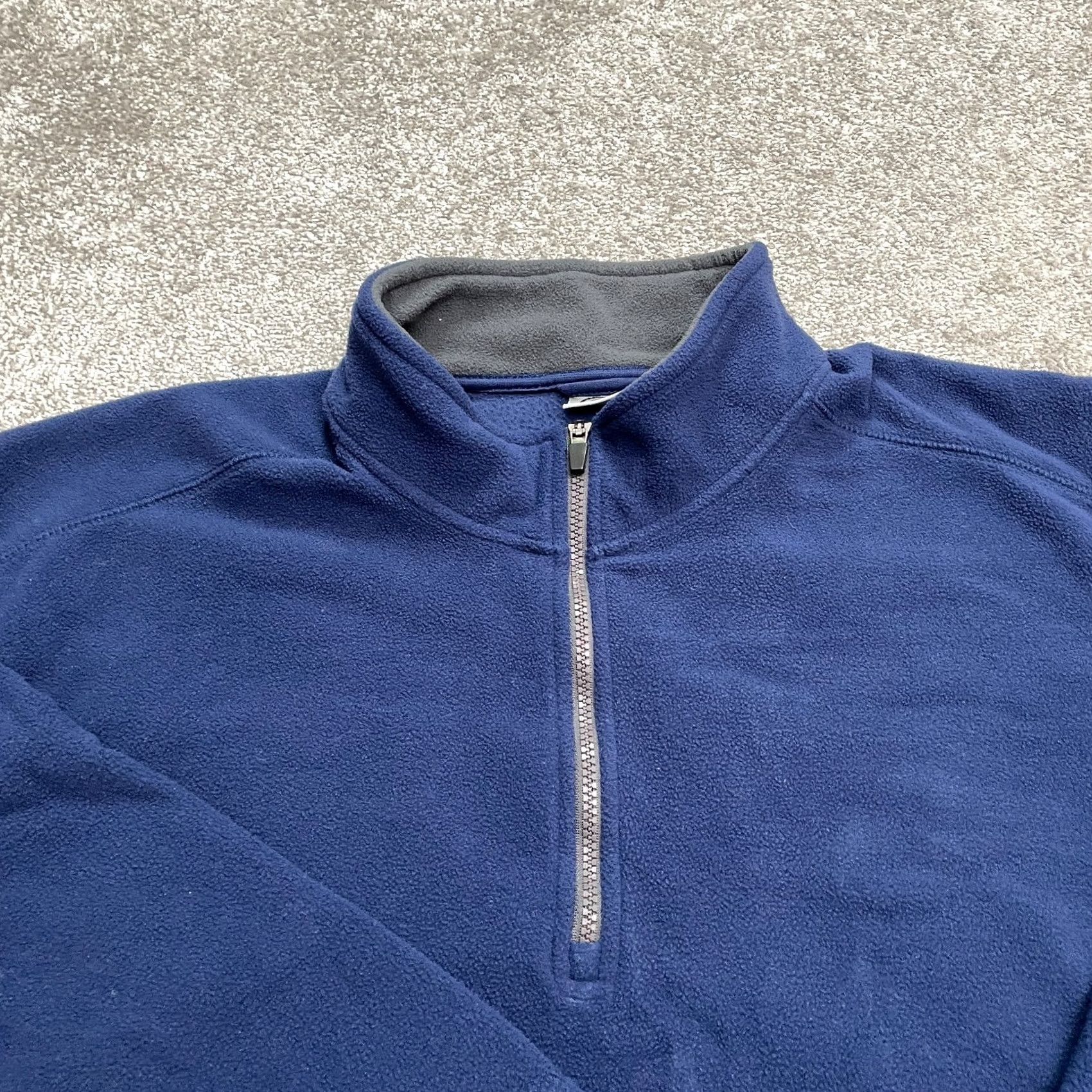 Athletic Works Athletic Works Fleece Jacket Mens 3XL Blue Gray Zip Casual Outdoor Hiking Size US XXL / EU 58 / 5 - 3 Thumbnail