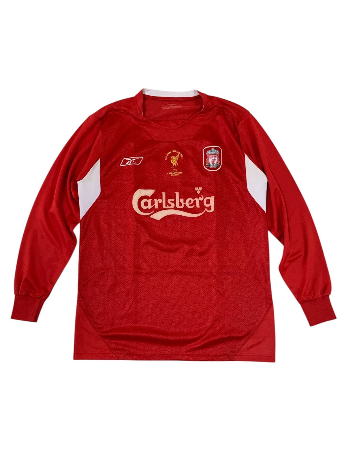 Reebok VINTAGE LIVERPOOL FC 2004 JERSEY Size US L / EU 52-54 / 3 - 1 Thumbnail