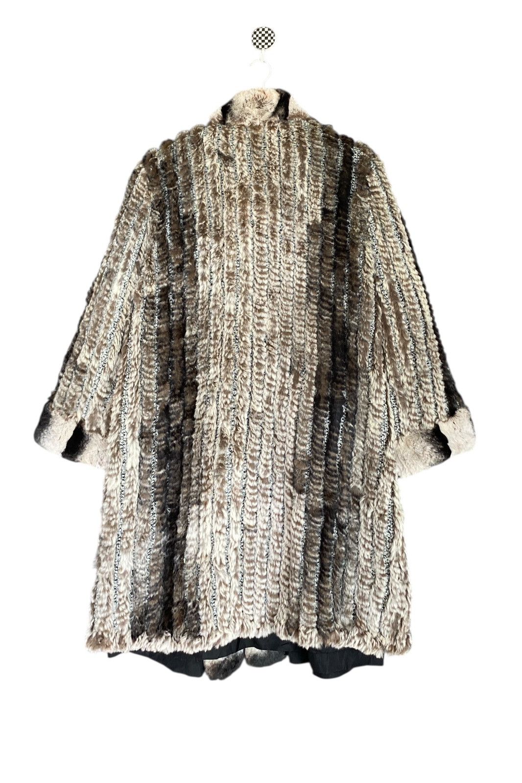 Balmain Very Rare Vintage Balmain 100% Silk Rabbit Fur Parka 1990s Size US L / EU 52-54 / 3 - 3 Thumbnail