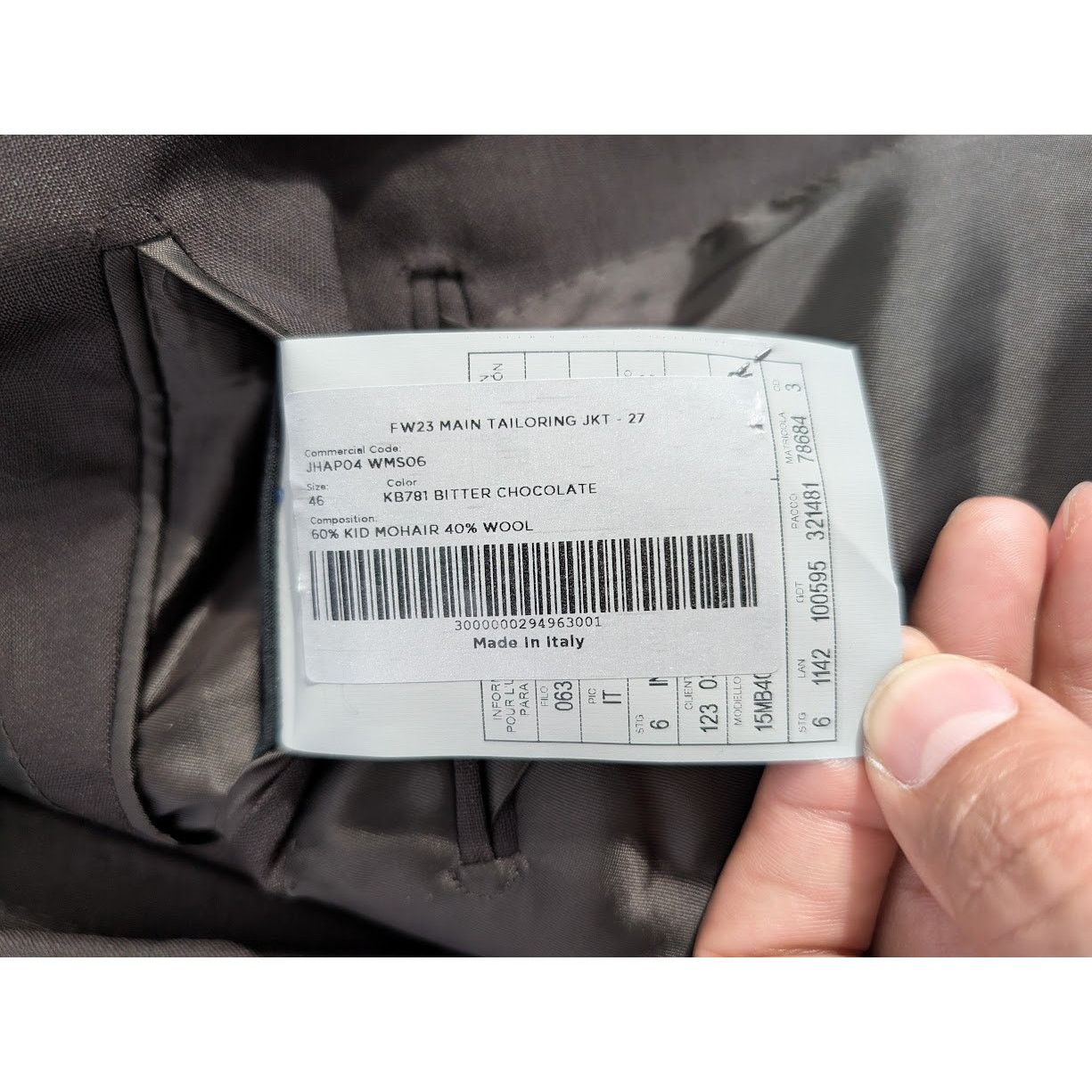 Tom Ford o1rshd1 Blazer Jacket in Bitter Chocolate Size US S / EU 44-46 / 1 - 17 Thumbnail