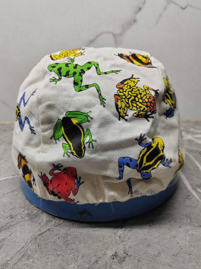 Vintage Vintage Dan Gilbert , Frog Art Multicolour Cap Hat Size ONE SIZE - 6 Thumbnail