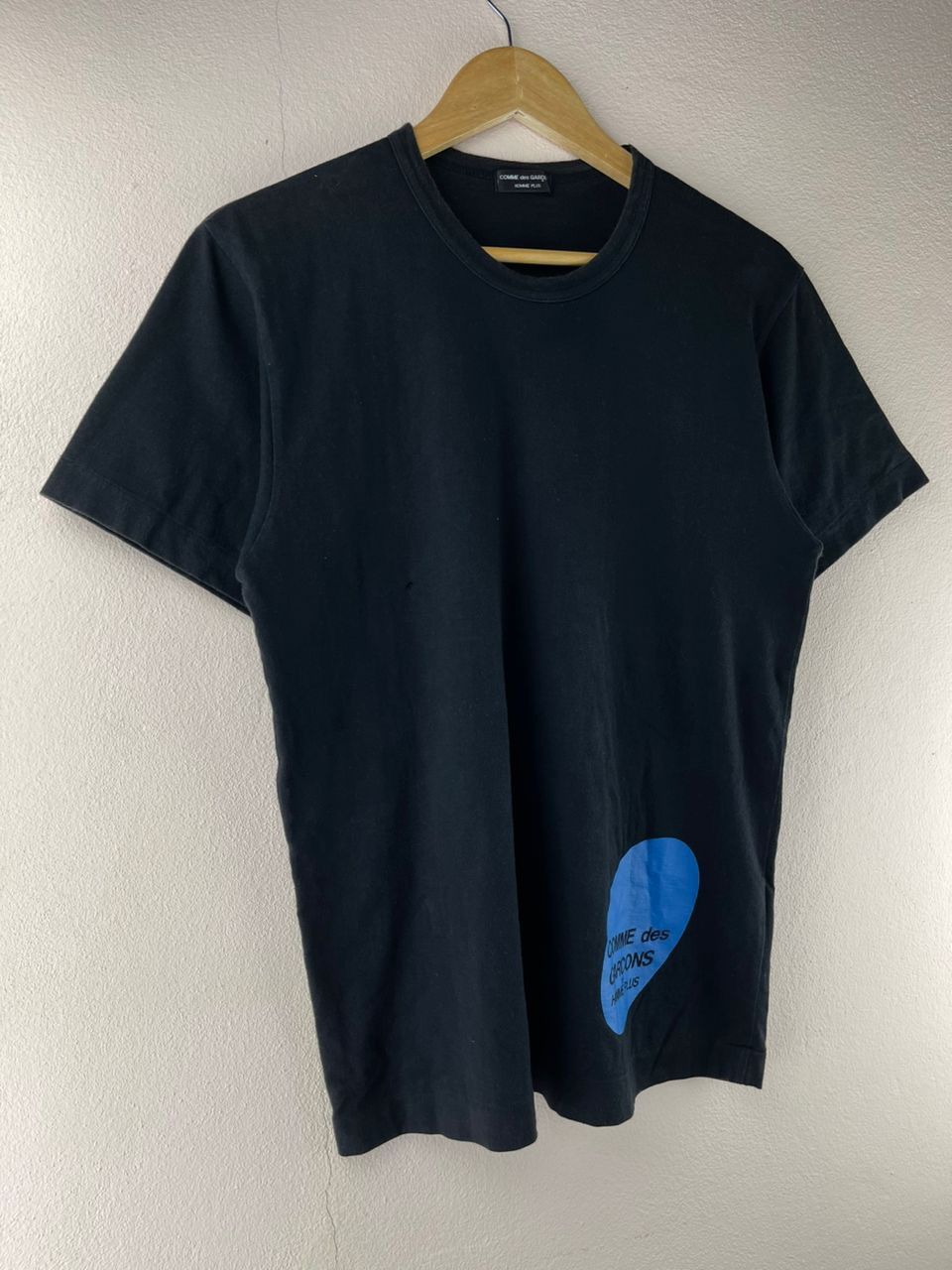 Comme des Garcons × Comme des Garcons Homme Plus × Japanese Brand AD2002 Comme Des Garcons Homme Plus Logo Tee Size US M / EU 48-50 / 2 - 2 Thumbnail