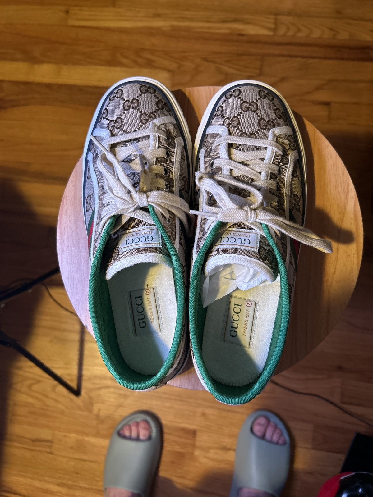 Gucci Men’s Gucci tennis 1977 sneaker Size US 7 / EU 40 - 8 Thumbnail