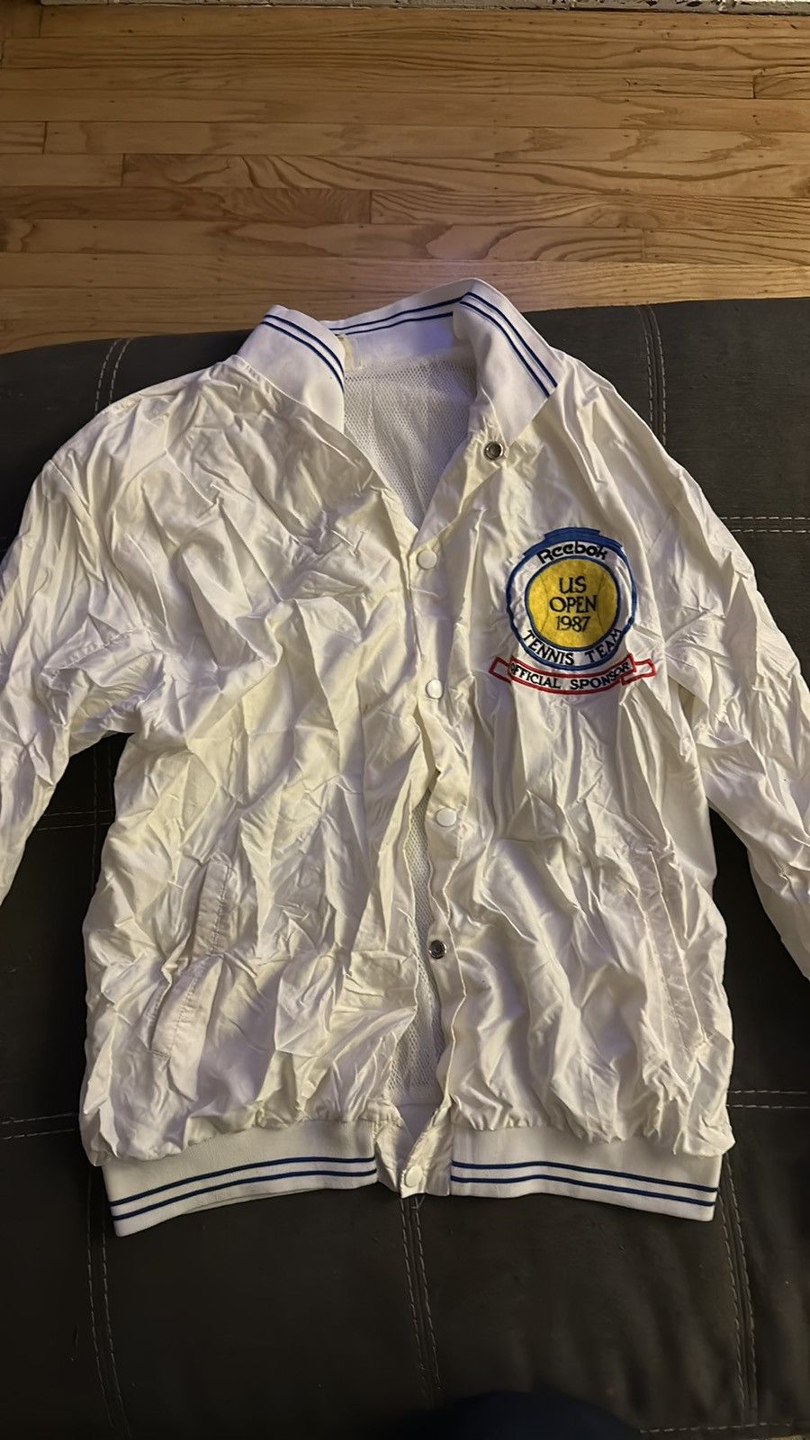 Reebok Vintage Reebok US Open 1987 Tennis Team Jacket Size US L / EU 52-54 / 3 - 1 Thumbnail