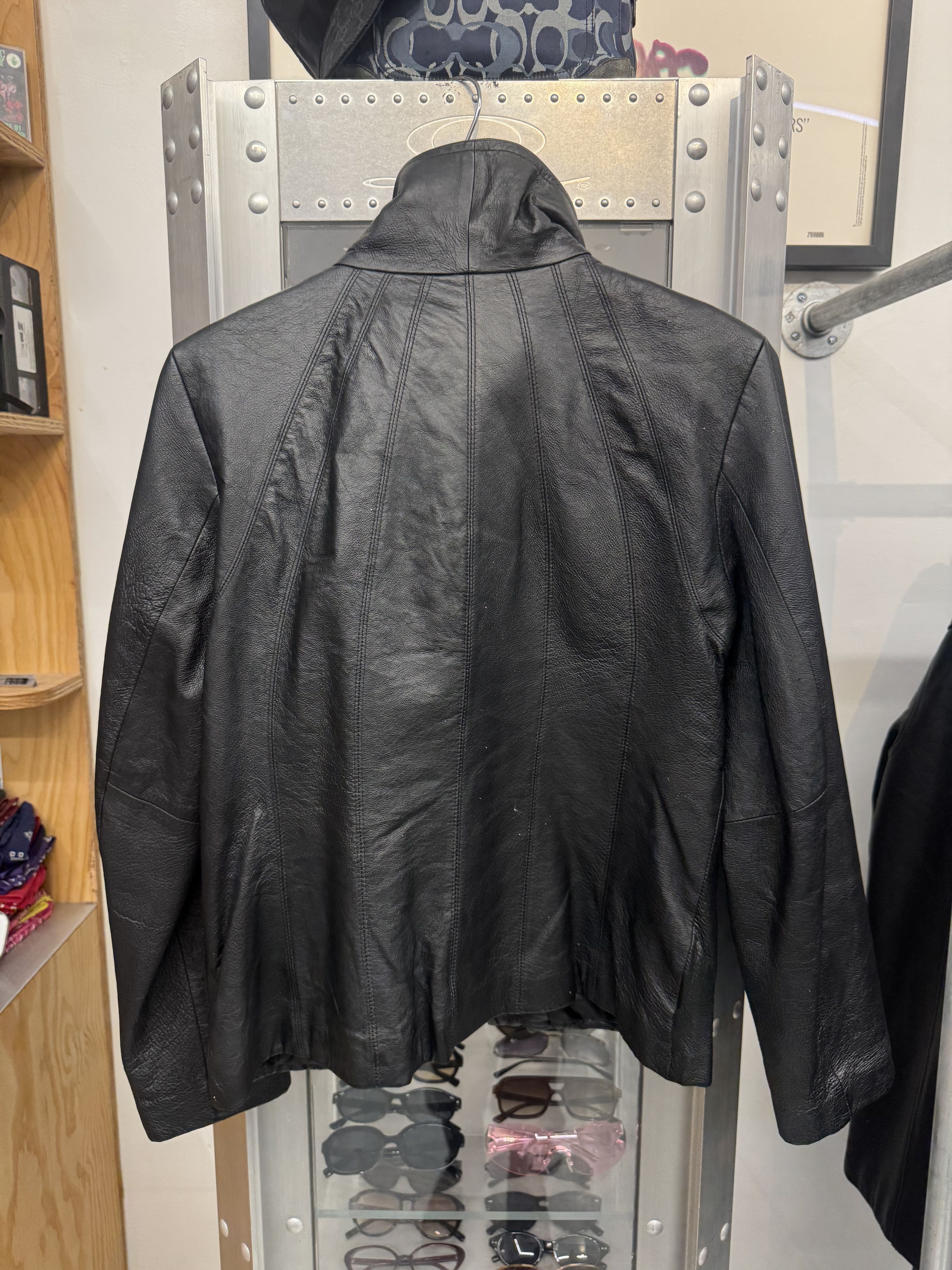 Other Vintage Leather Jacket Size L / US 10 / IT 46 - 5 Thumbnail