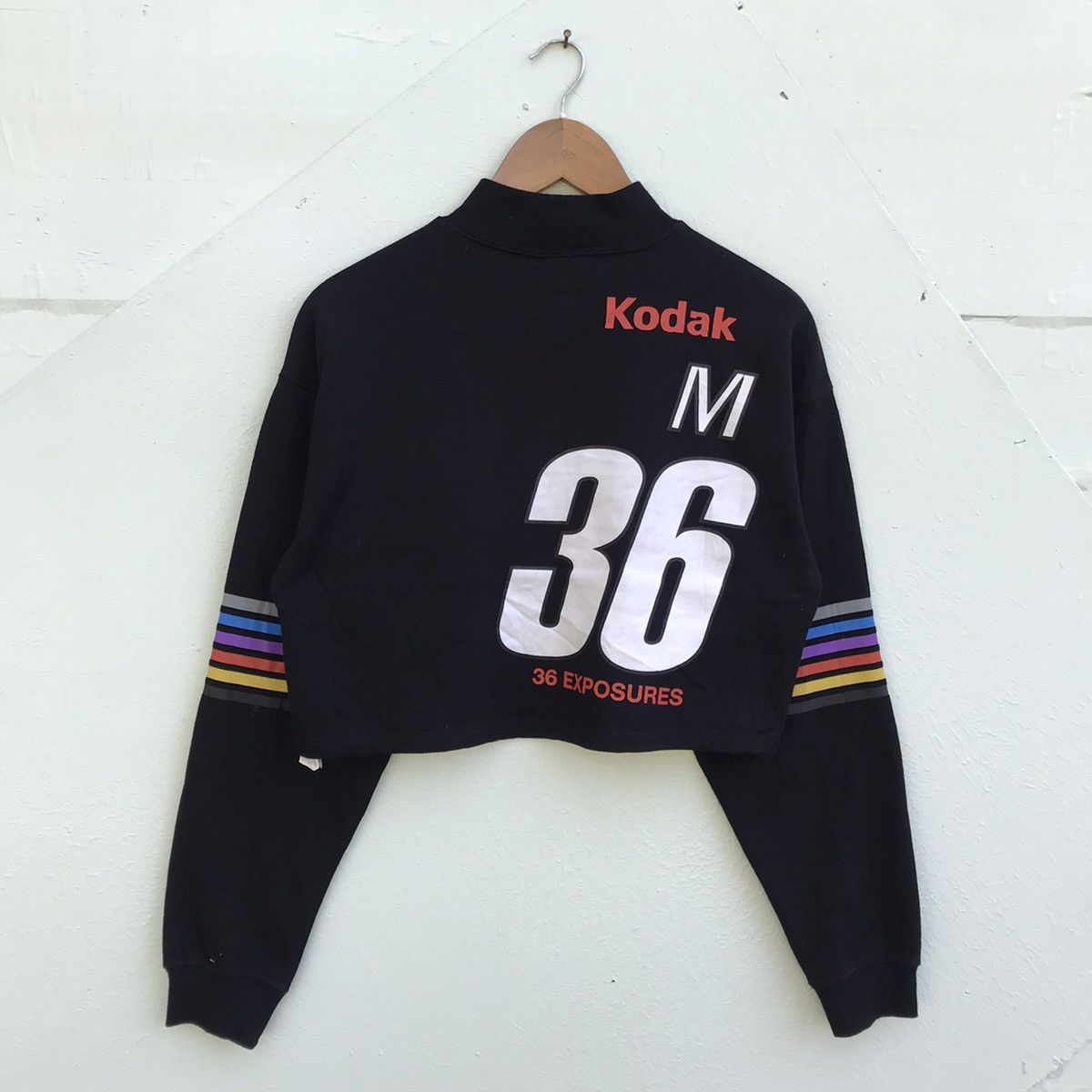 Kodak Kodak Logos and Trademarks CropTop Crewneck Size S / US 4 / IT 40 - 2 Thumbnail