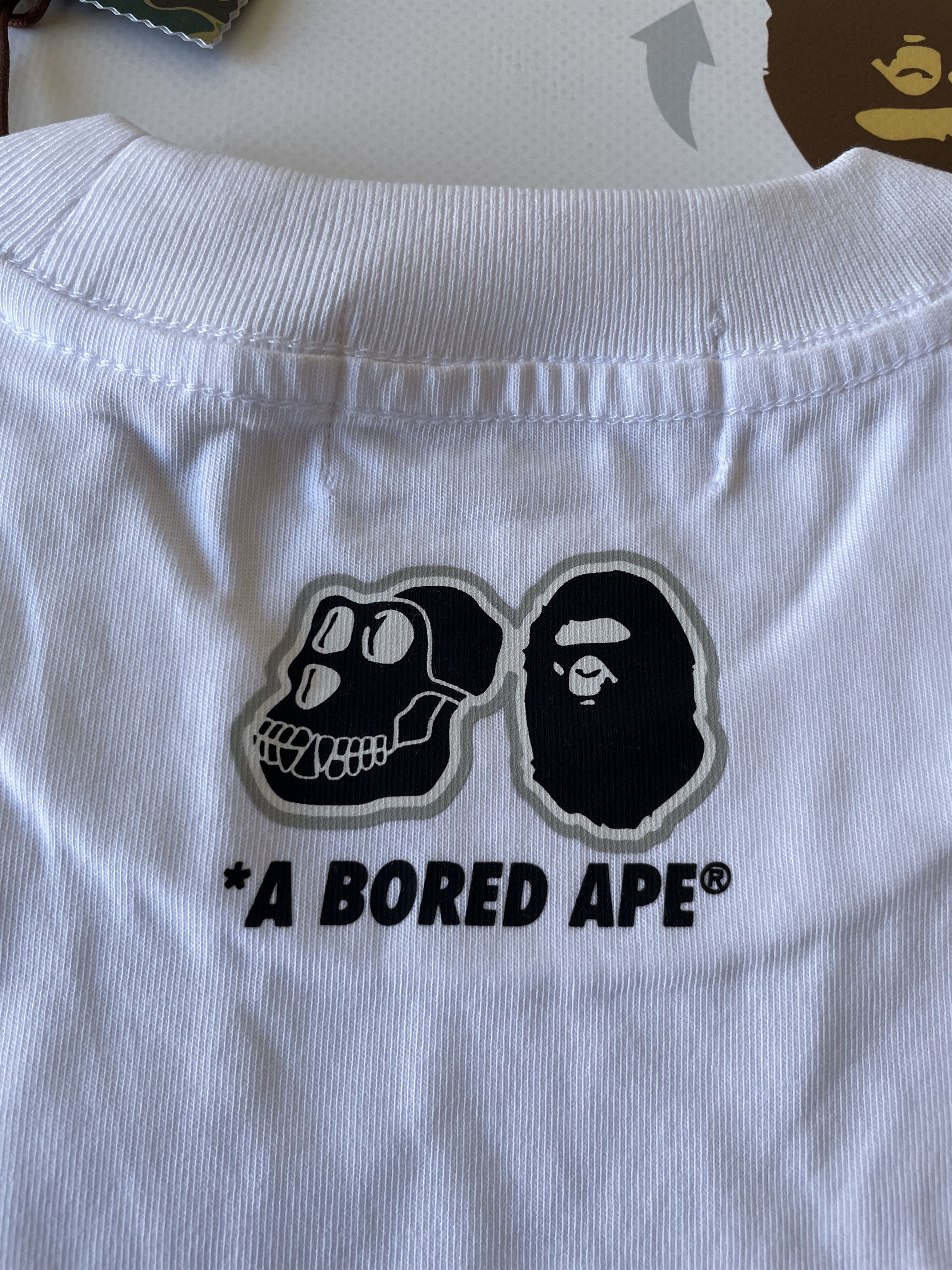 Bape BAPE X BAYC (BORED APE YACHT CLUB) TEE #2 Size US M / EU 48-50 / 2 - 4 Thumbnail