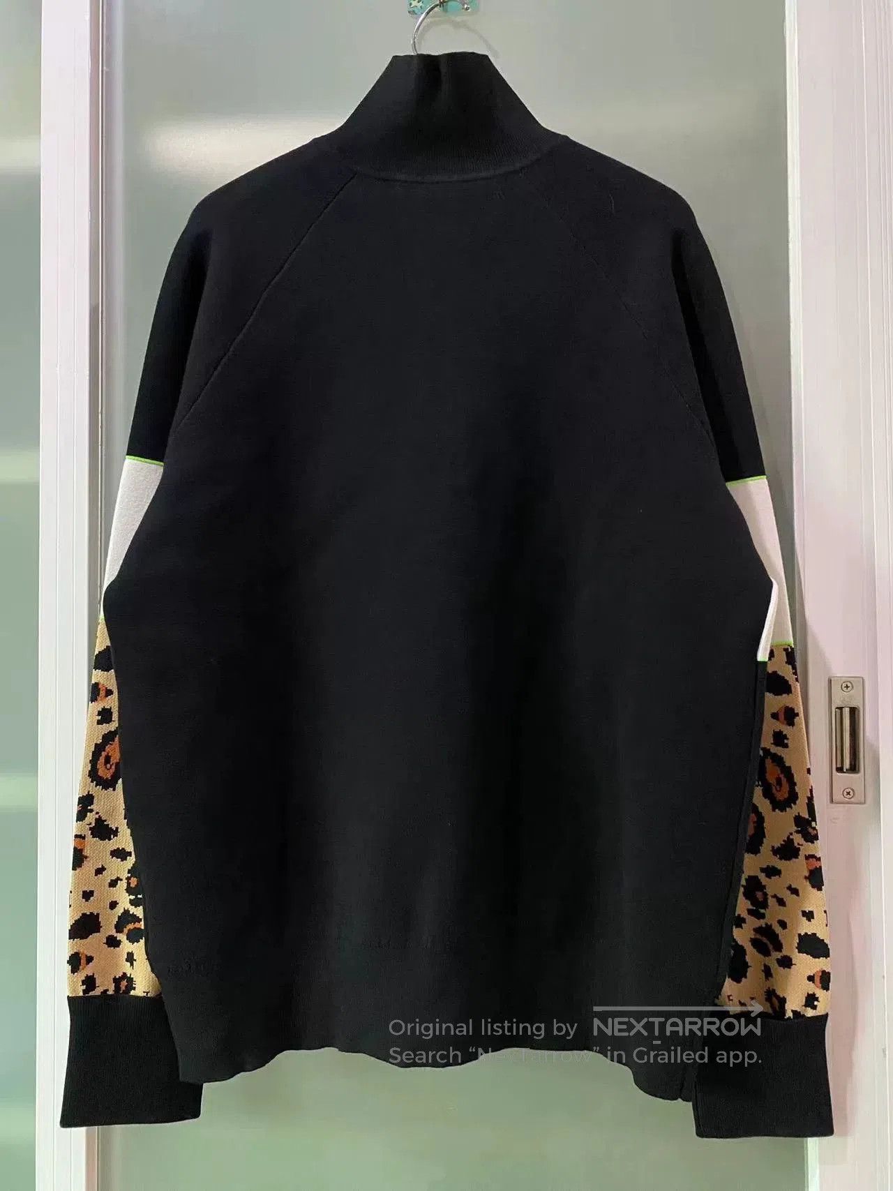 Versace Versace Spliced Letter Half-Zip Sweatshirt. Size US L / EU 52-54 / 3 - 2 Thumbnail