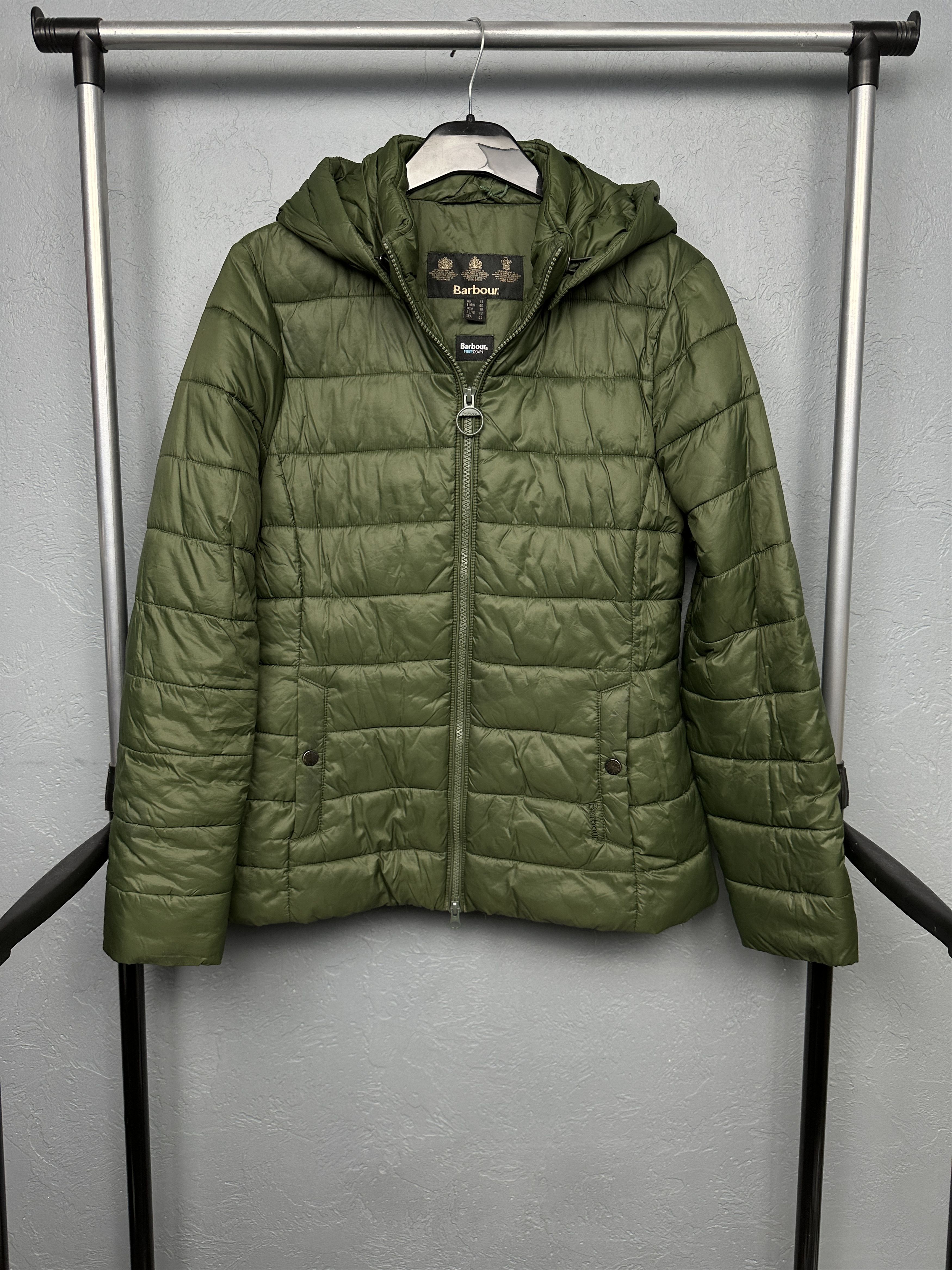 Barbour Barbour Womens Shaw Quilted Puffer Jacket Size L / US 10 / IT 46 - 1 Thumbnail
