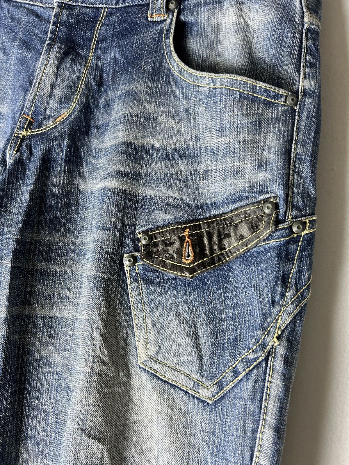 Nicole Club Nicole Club For Men Faded Jeans Size US 31 - 3 Thumbnail